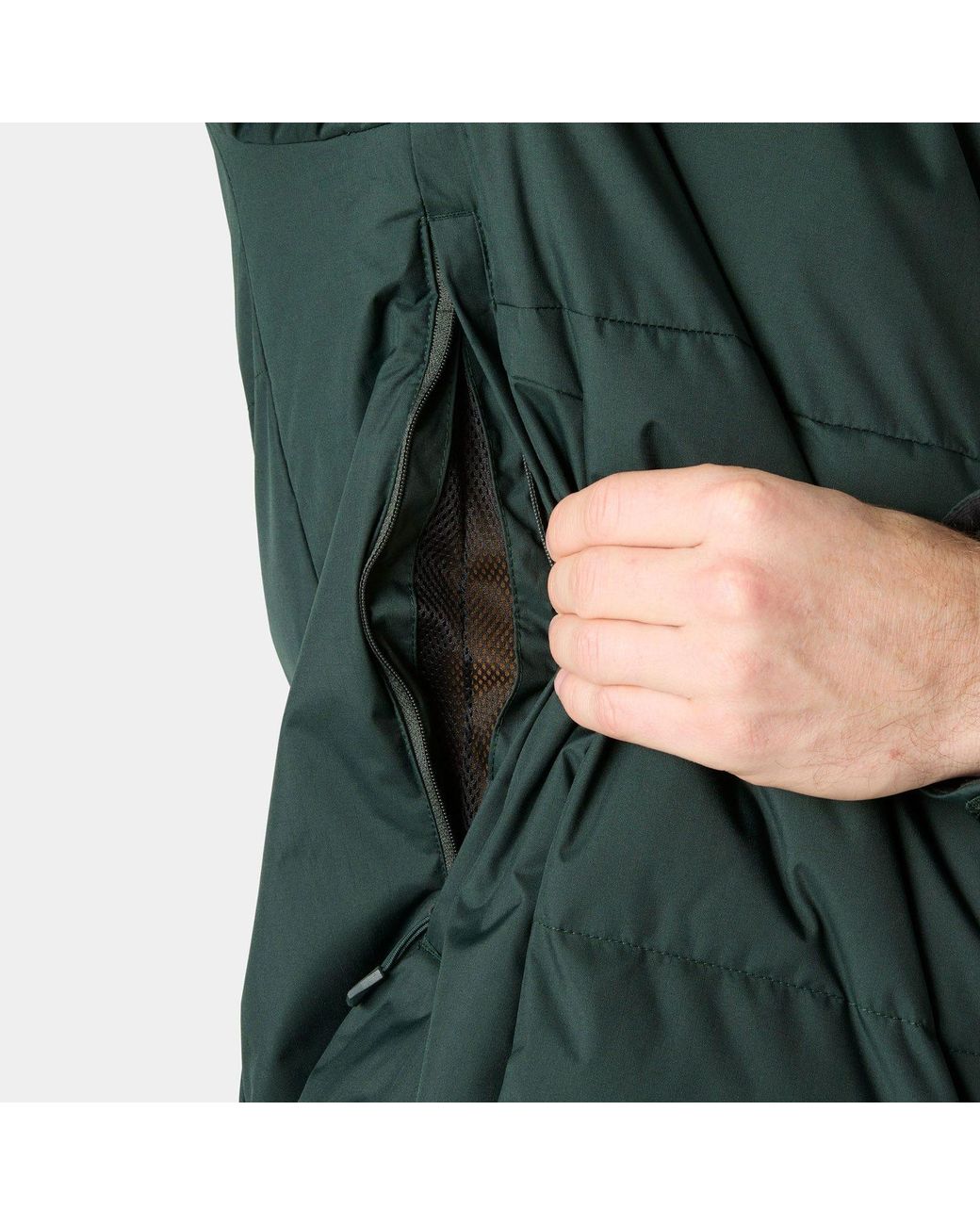 Helly Hansen Green Kvitfjell Race Puffy Ski Jacket for men