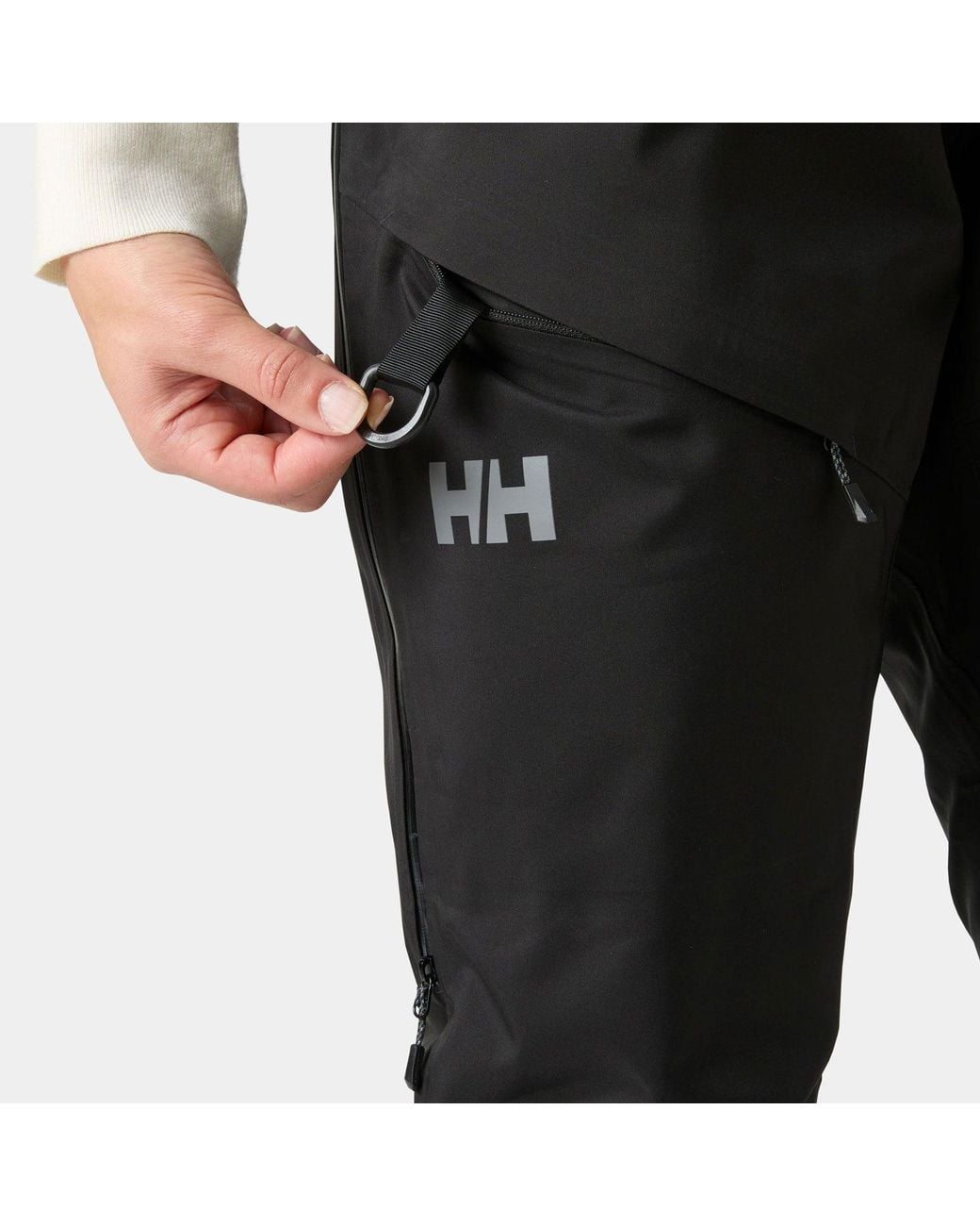 Helly Hansen Black Verglas Backcountry Bib Shell Pants