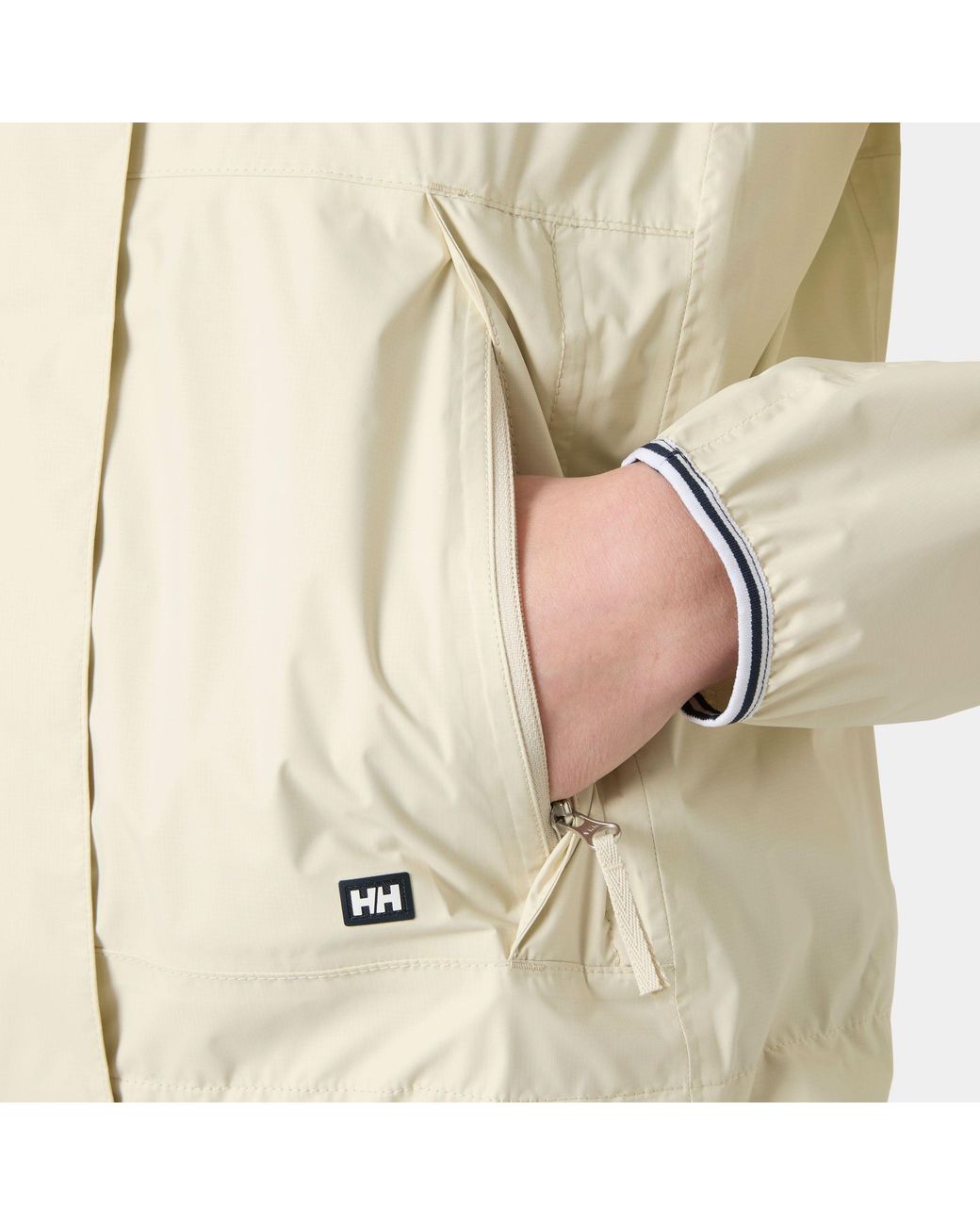 Helly Hansen White Koster 2.5-Layer Jacket