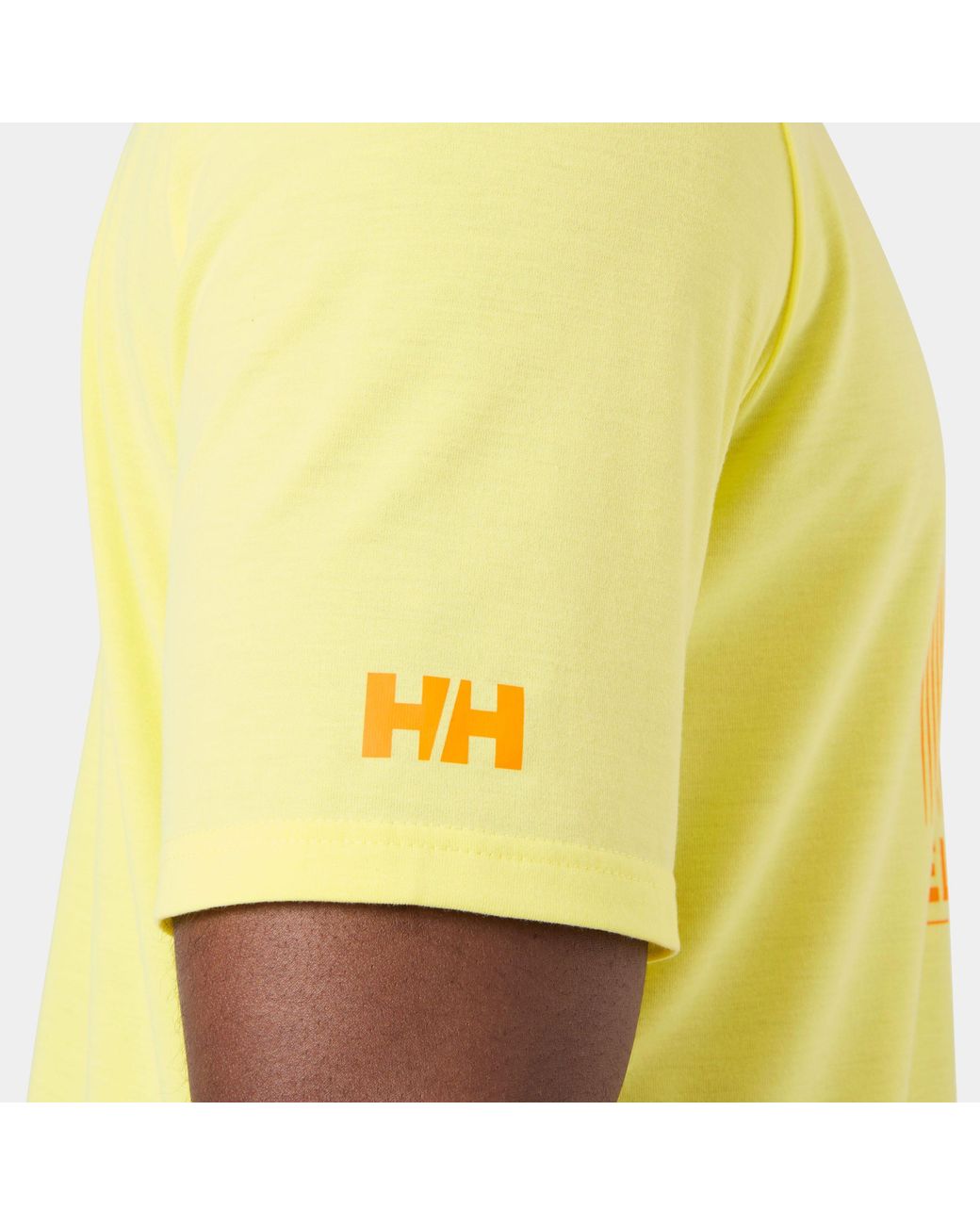 Helly Hansen Yellow Hp Race Sailing T-Shirt for men