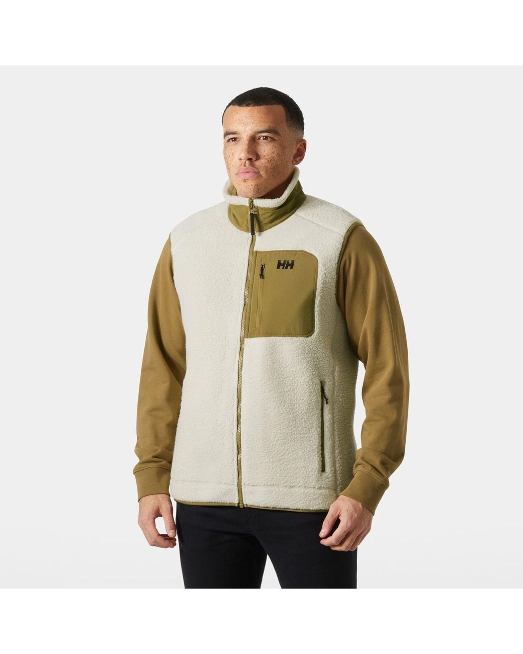 Helly Hansen Green Panorama Pile Fleece Vest