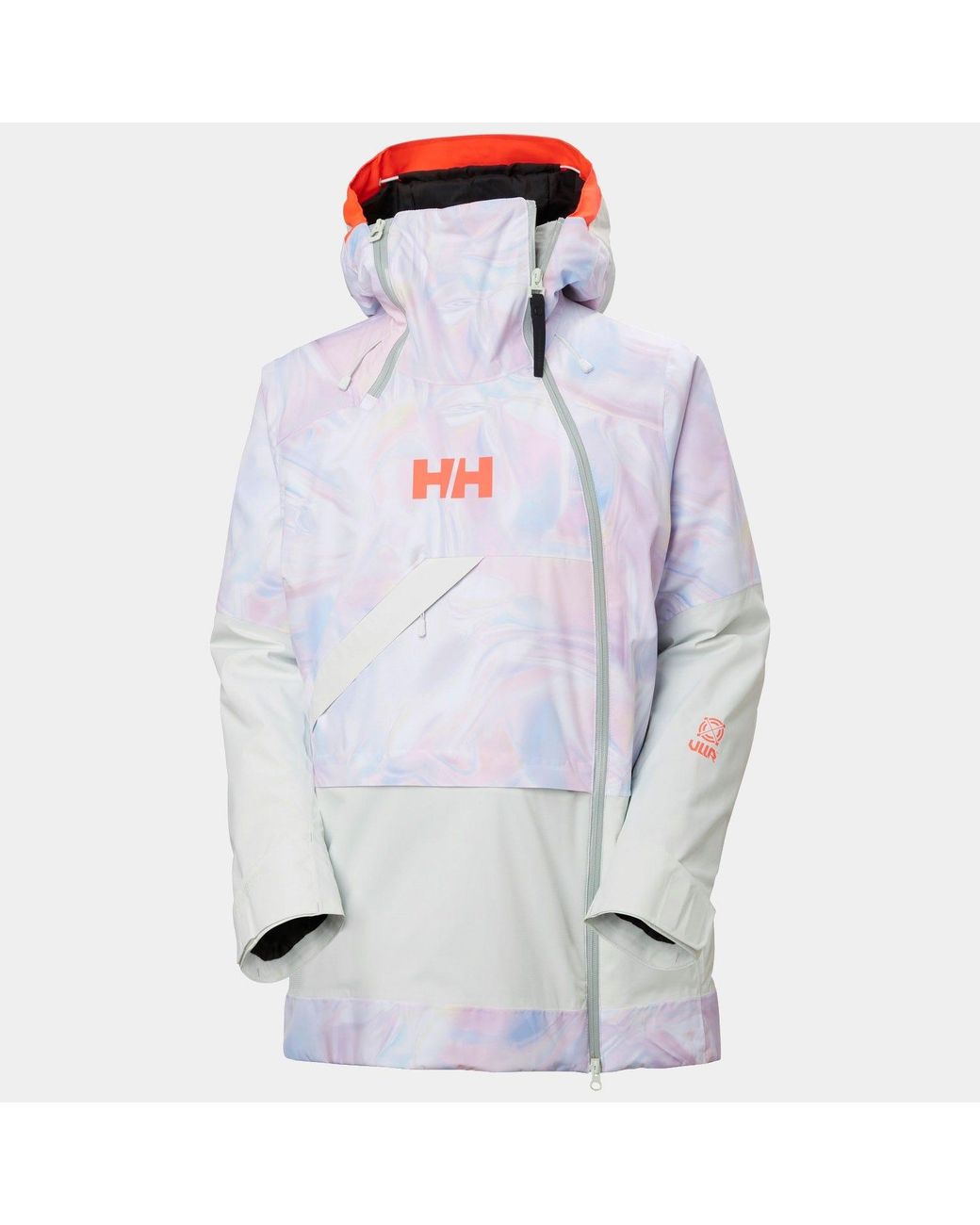 Helly Hansen Multicolor Powchaser Asymmetric Ski Jacket