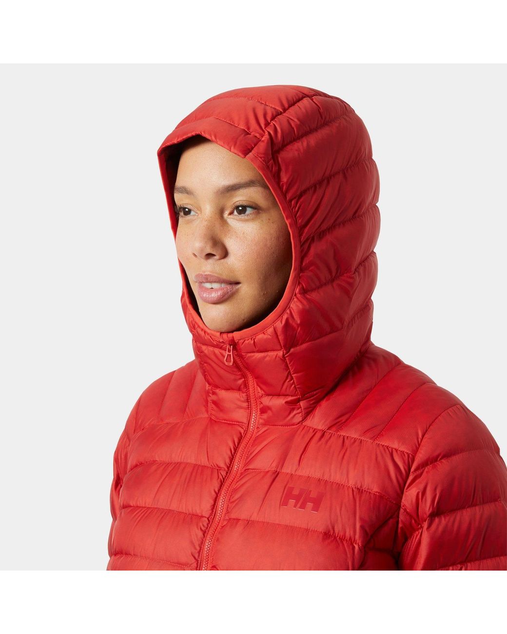 Helly Hansen Red Verglas Hooded Down Jacket 2.0