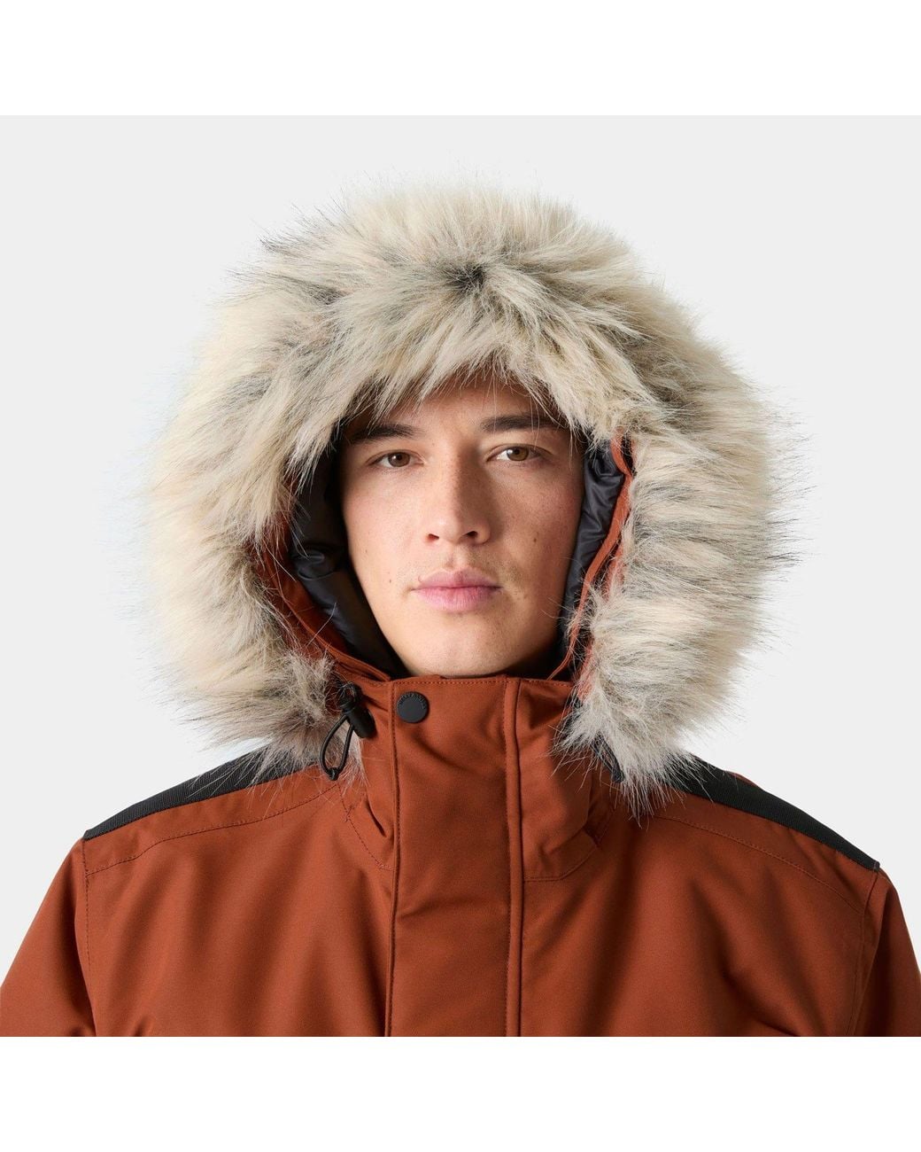 Helly Hansen Brown Arctic Boreal Parka for men