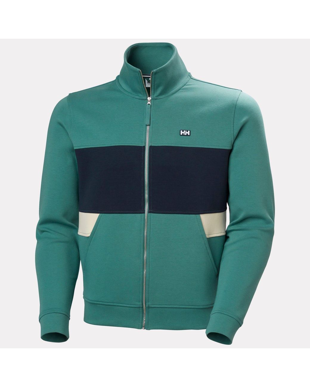 Helly Hansen Green Koster Sweat Jacket for men