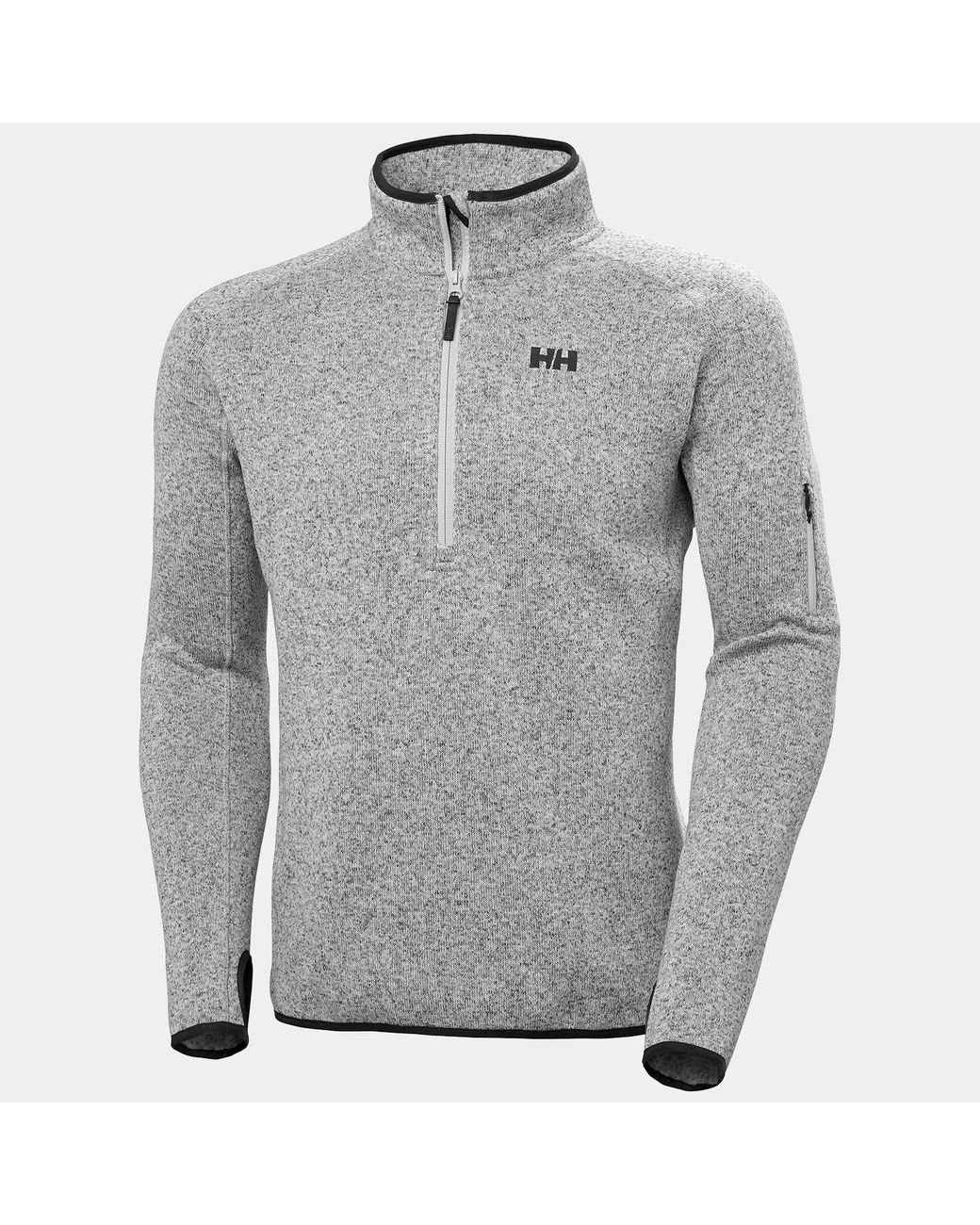 Helly Hansen Gray Varde Half-Zip 2.0 for men