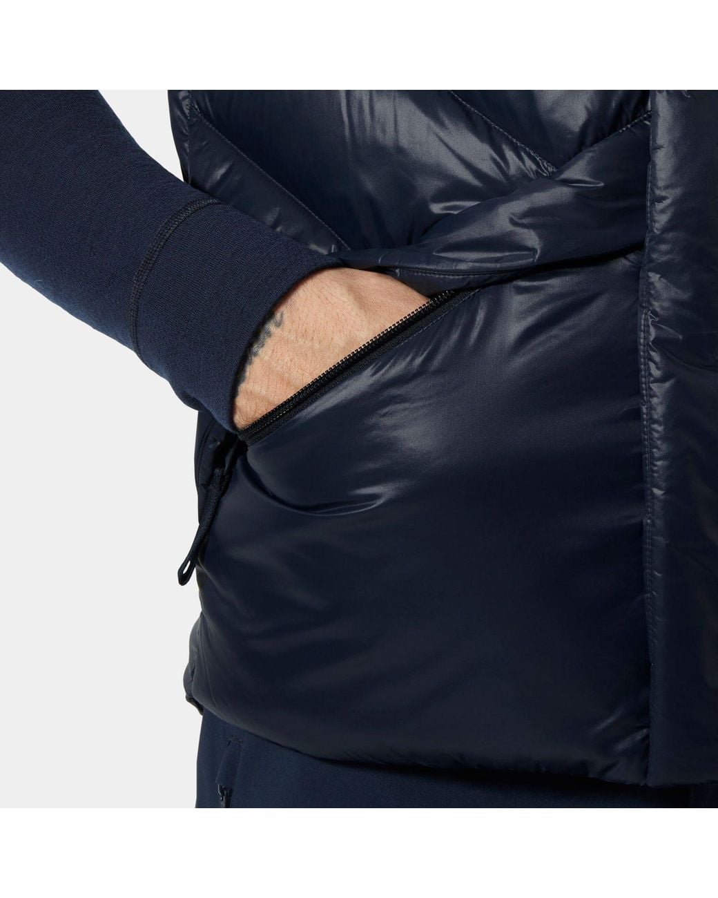 Helly Hansen Blue Village Puffy Vest for men