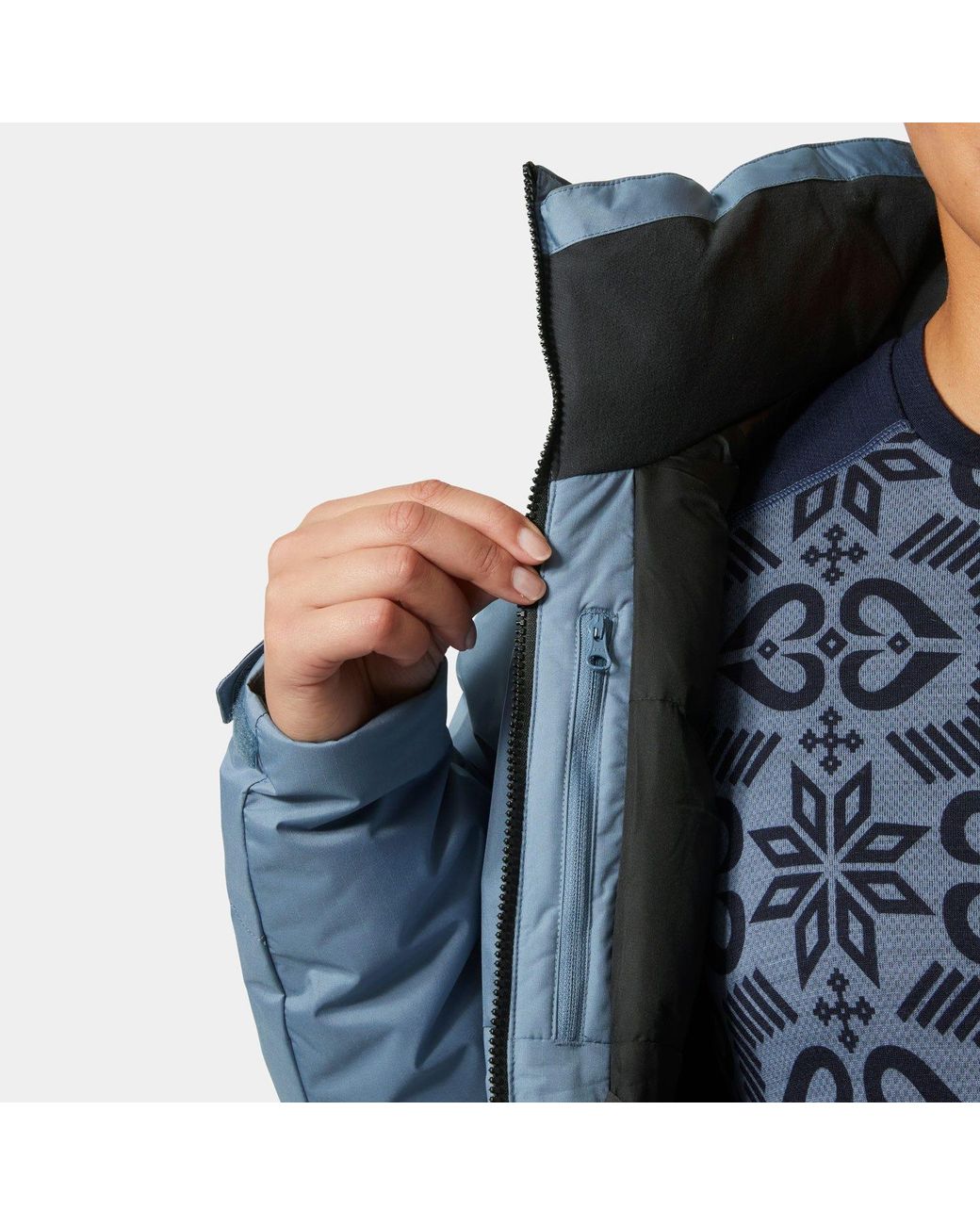 Helly Hansen Blue Kvitfjell Race Puffy Ski Jacket