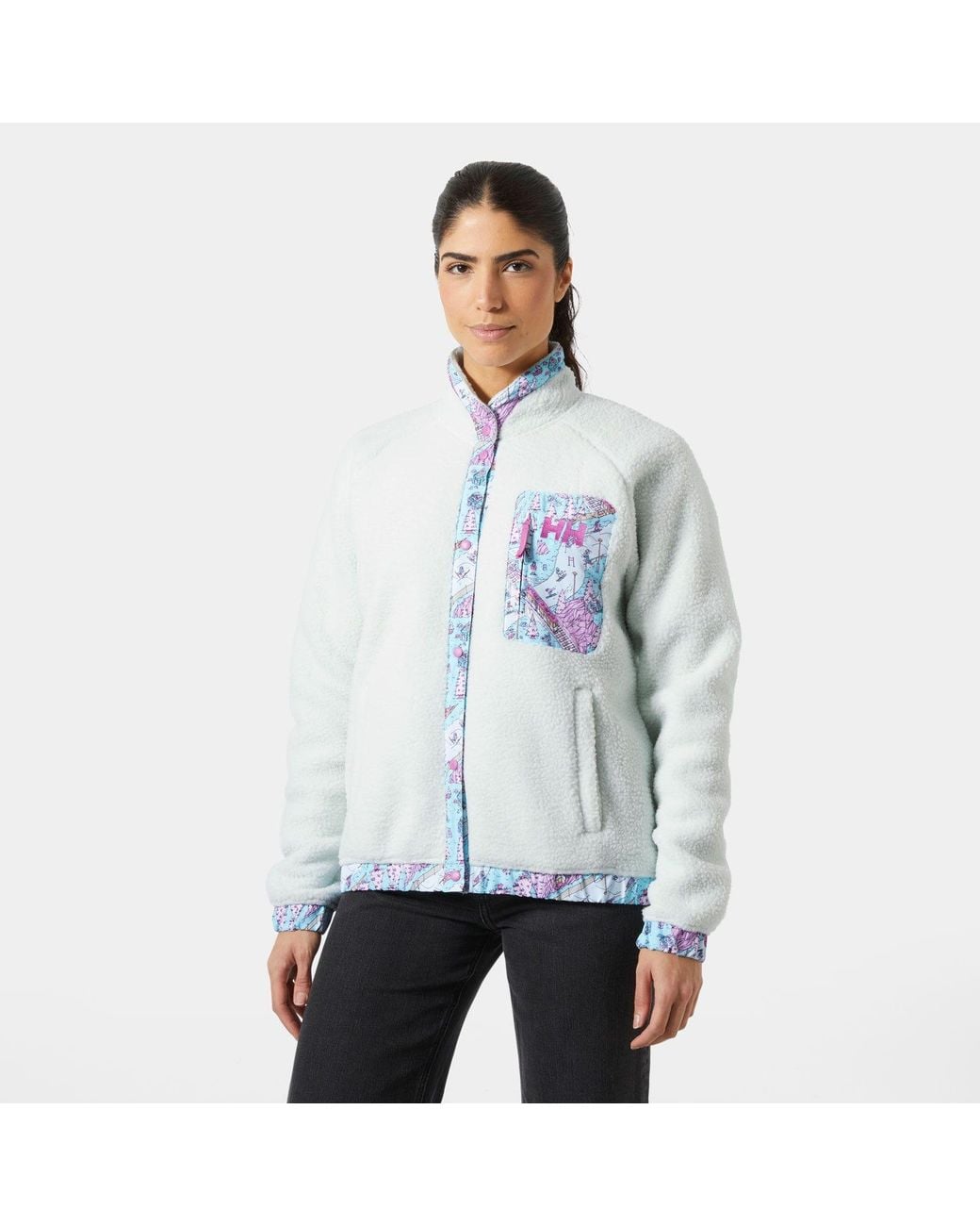 Imperial Pile Snap Mujer Helly Hansen de color Blue