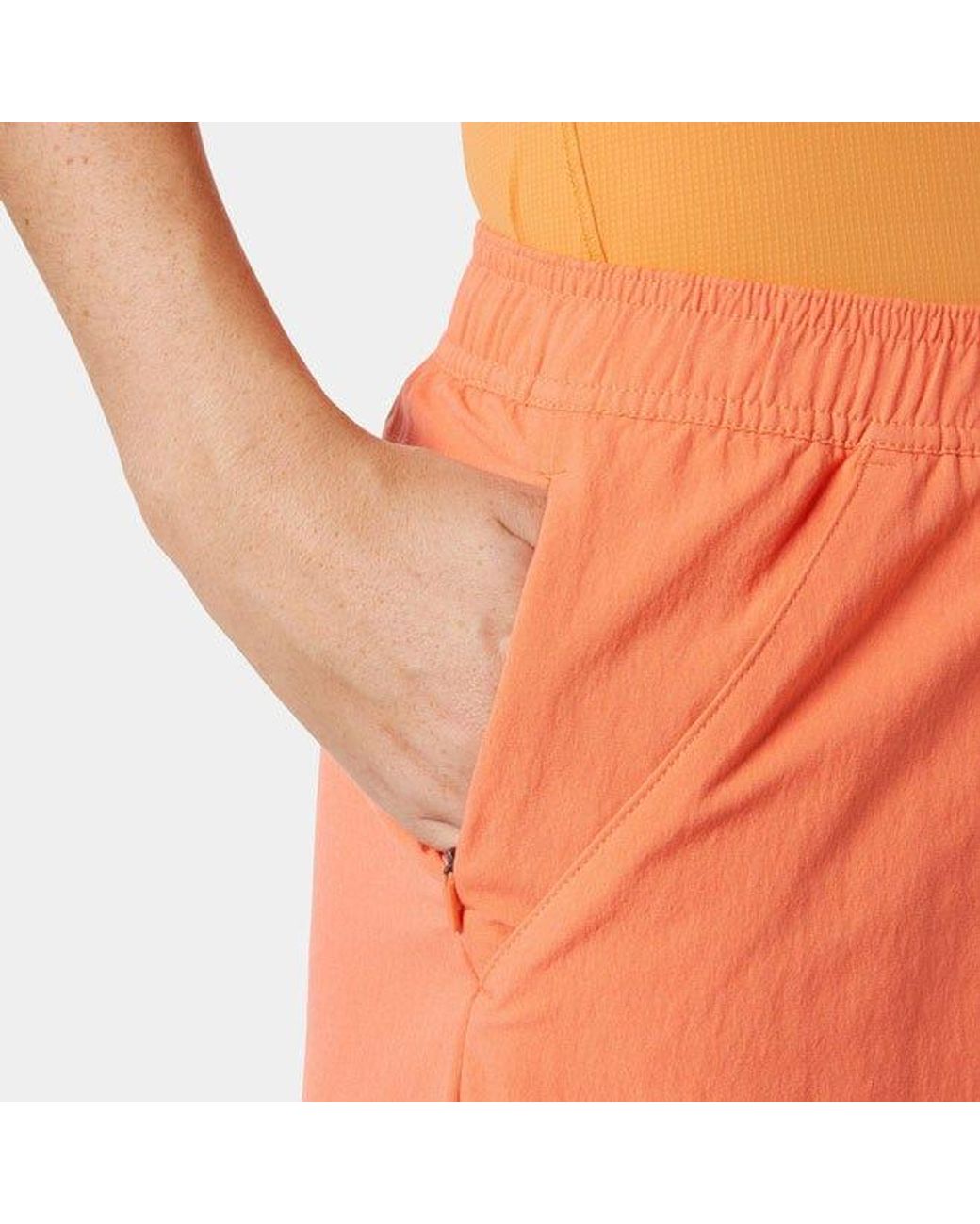 Helly Hansen Orange Tofino Solen Shorts 4" 2.0