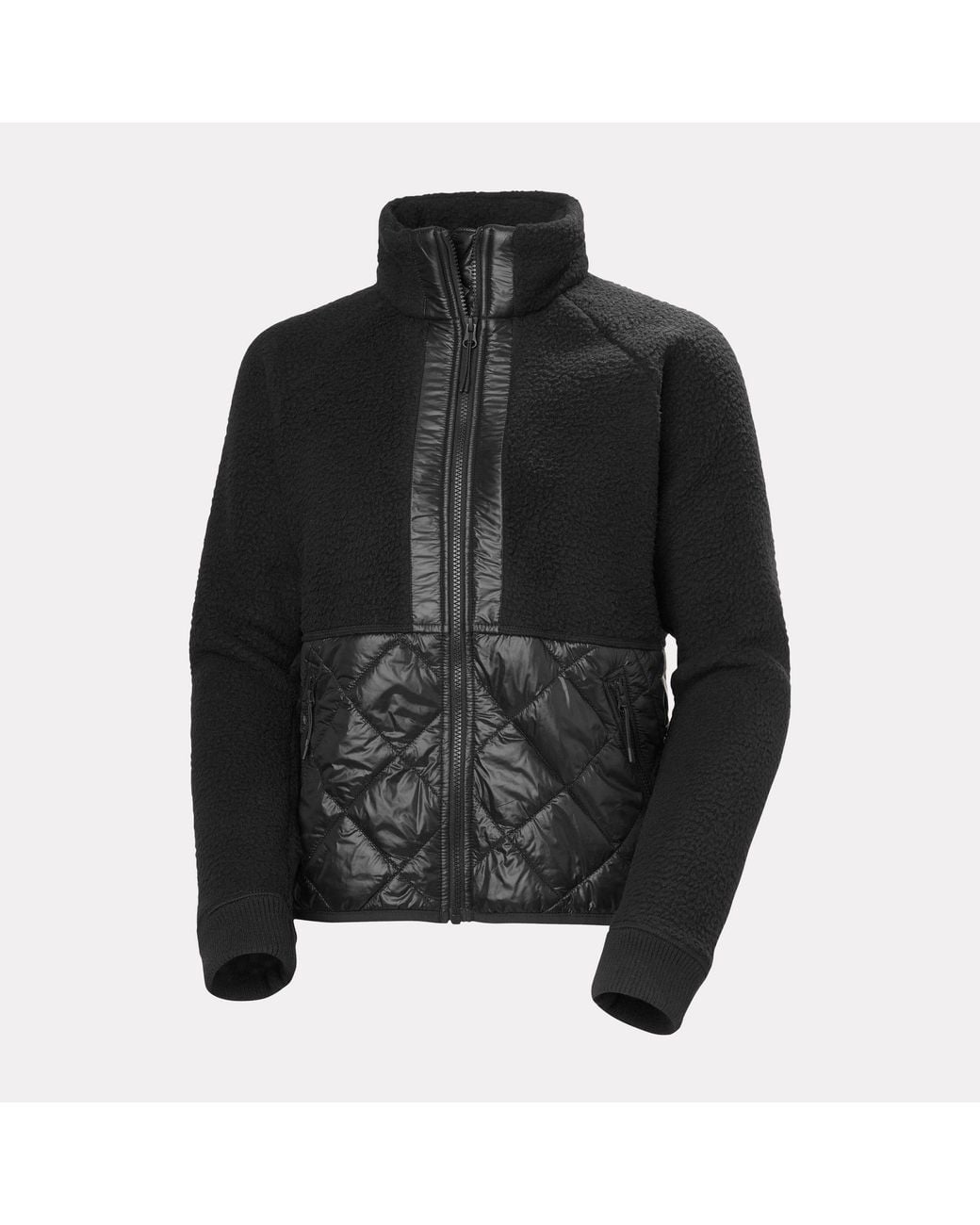 Helly Hansen Black Bliss Hybrid Fleece Jacket