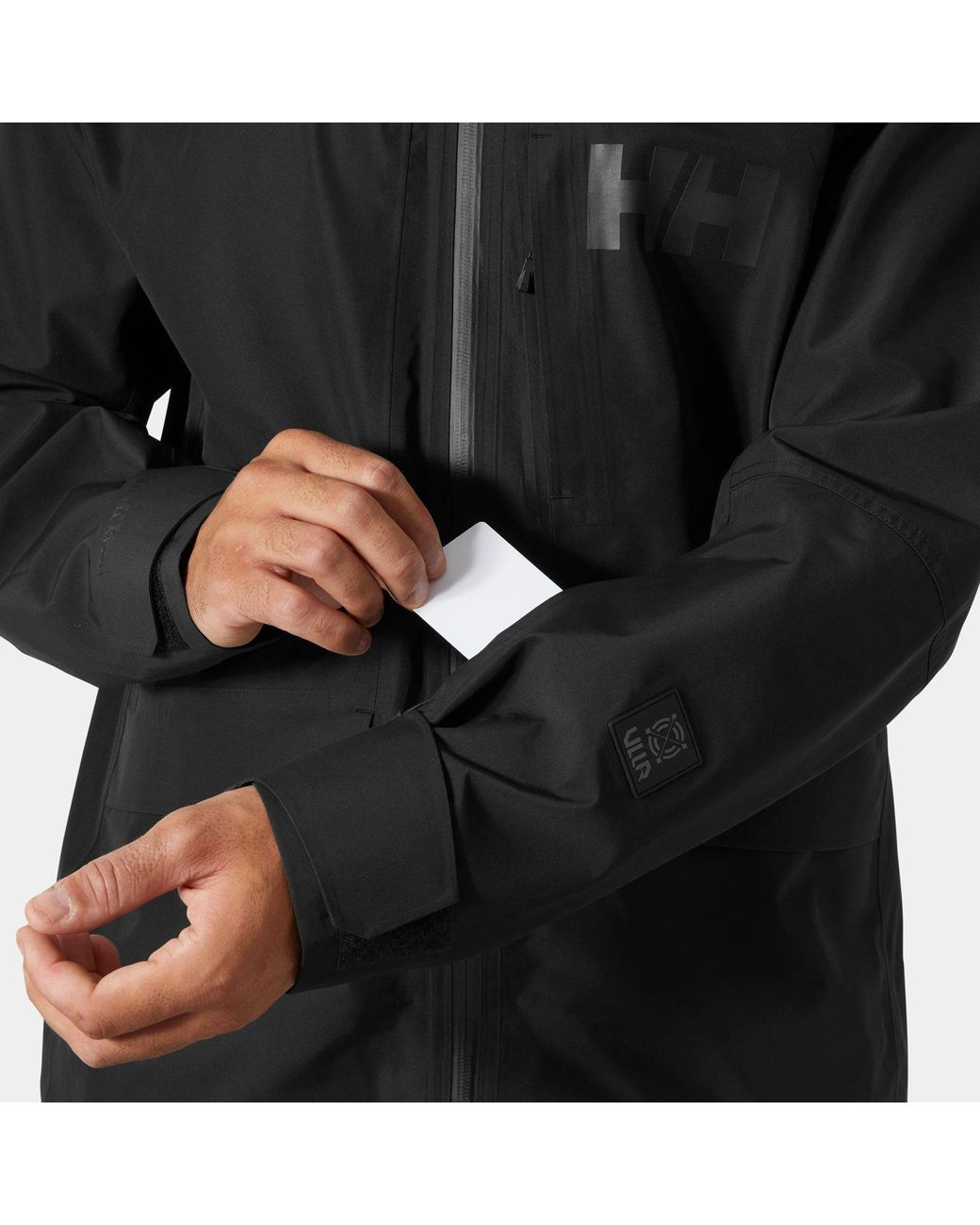 Helly Hansen Black Emiko Shell Jacket for men