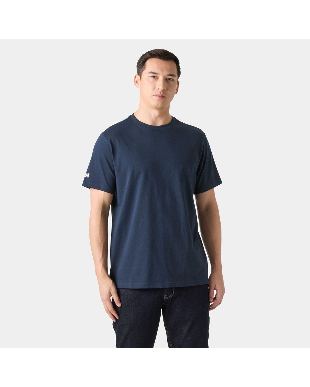 Crew T-Shirt 2.0 di Helly Hansen in Blue da Uomo