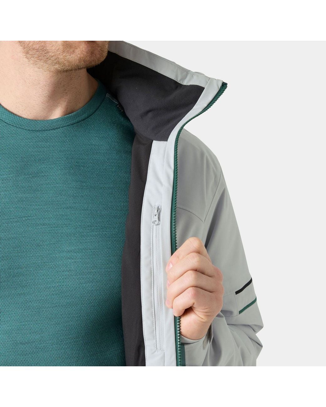 Courchevel Jacket Hombre Helly Hansen de hombre de color Gray