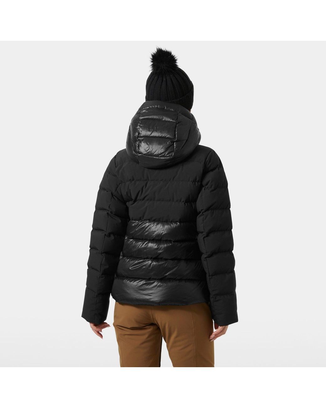 Helly Hansen Black Winter Bliss Down Jacket Damen