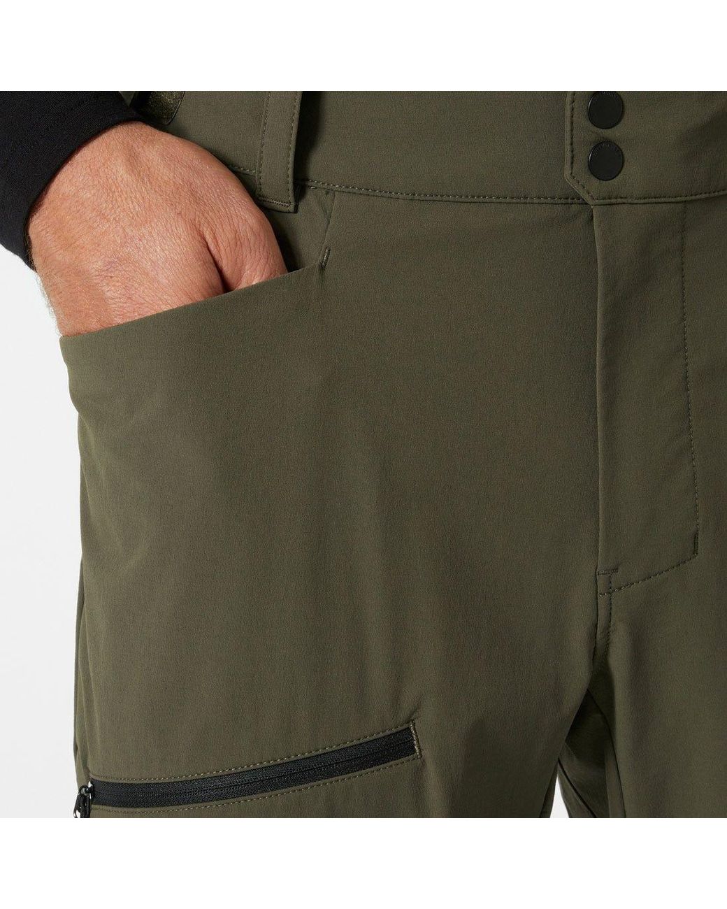 Helly Hansen Green Blaze Softshell Trousers for men