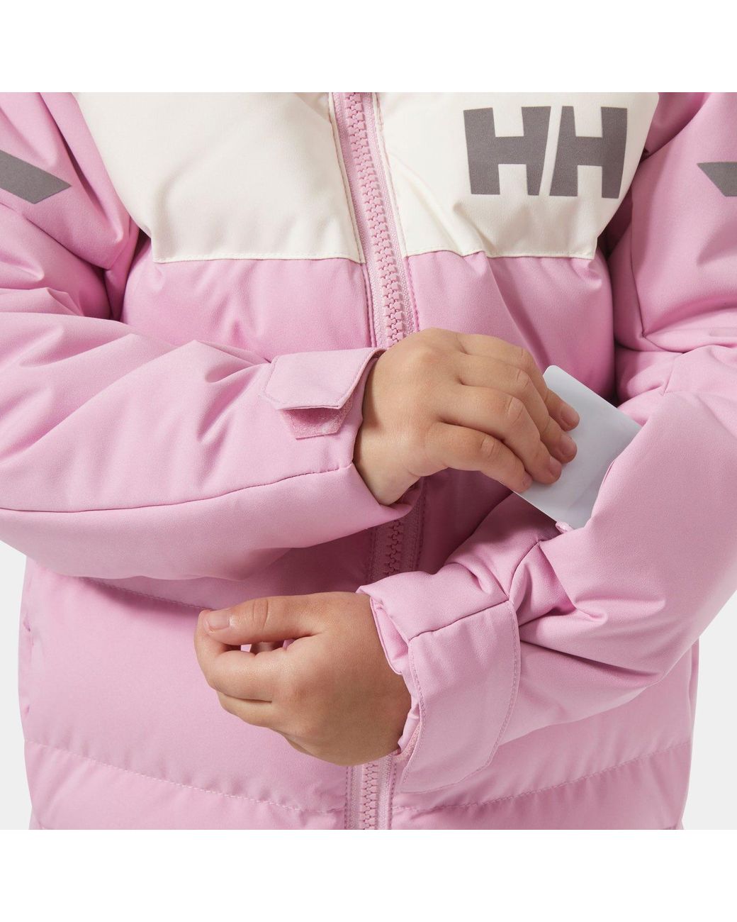 Kids' Vertical Insulated Giacca Da Sci Viola di Helly Hansen in Pink