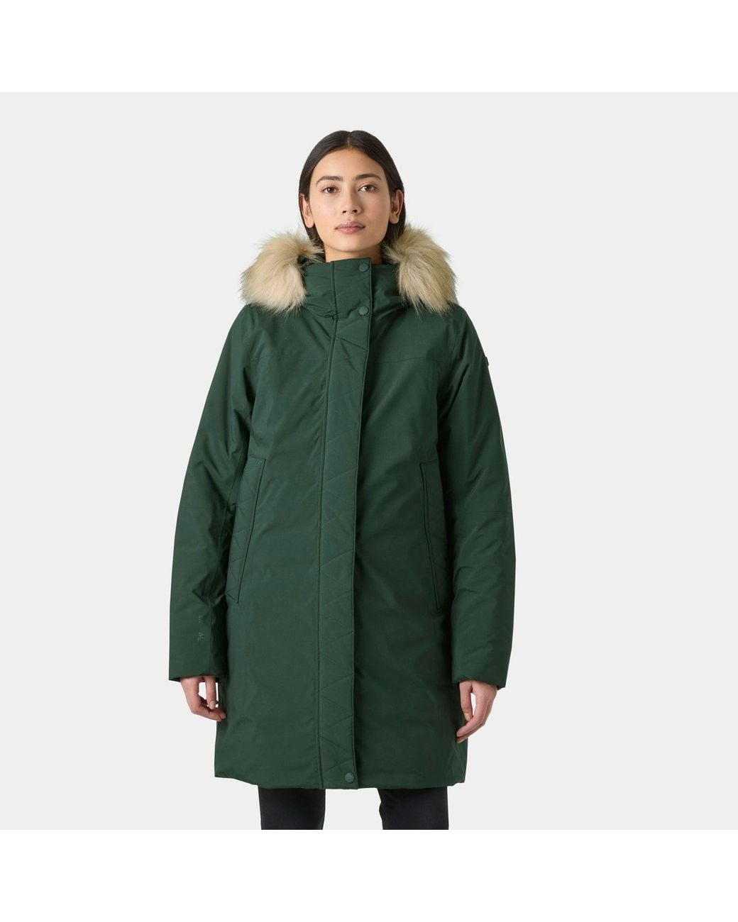 Helly Hansen Green Nesna Parka