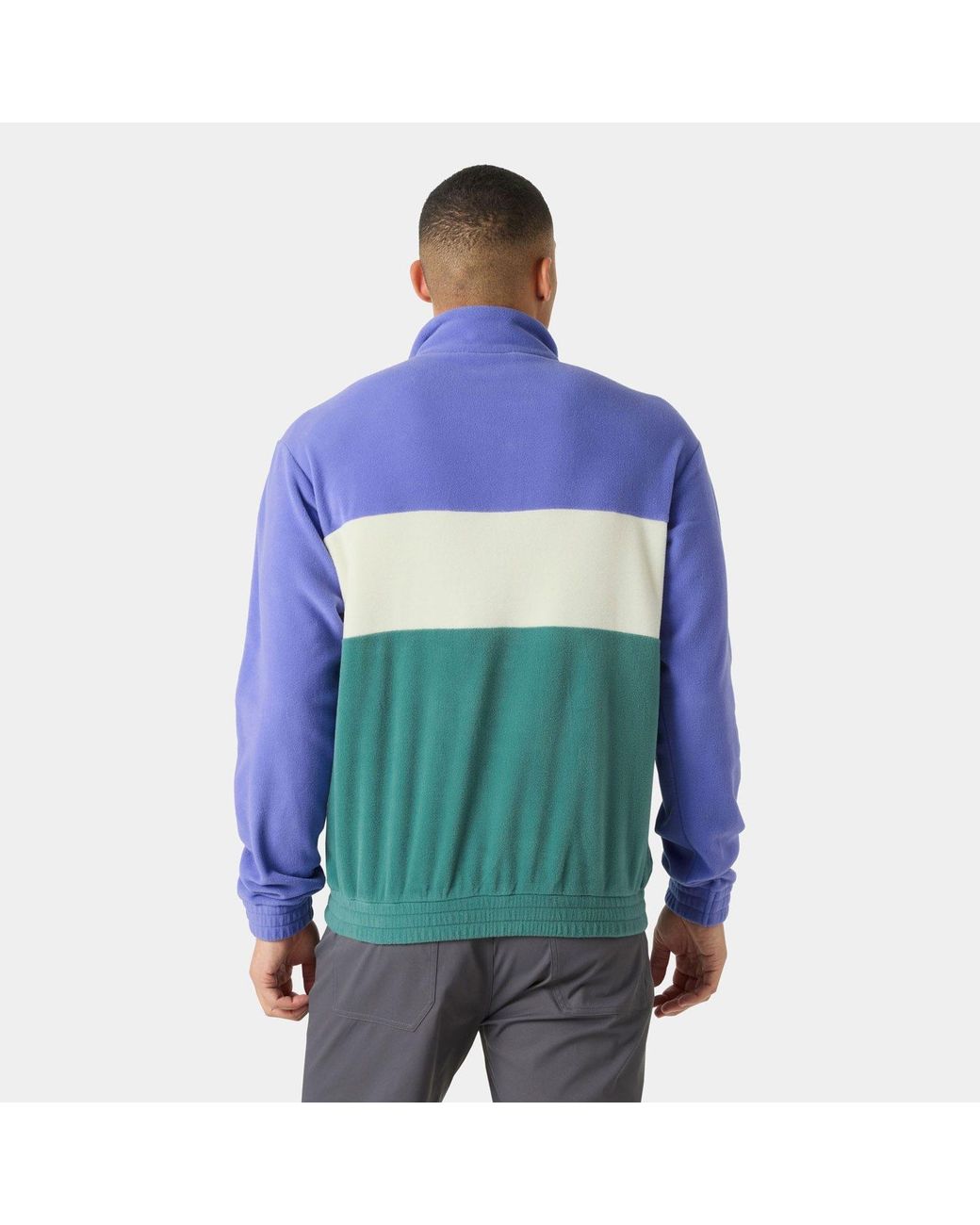 Helly Hansen Blue Daybreaker Hugg Snap Fleece for men