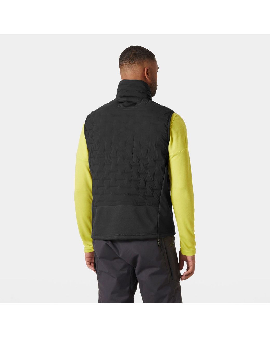 Helly Hansen Gray Hp Hybrid Stretch Insulator Vest for men