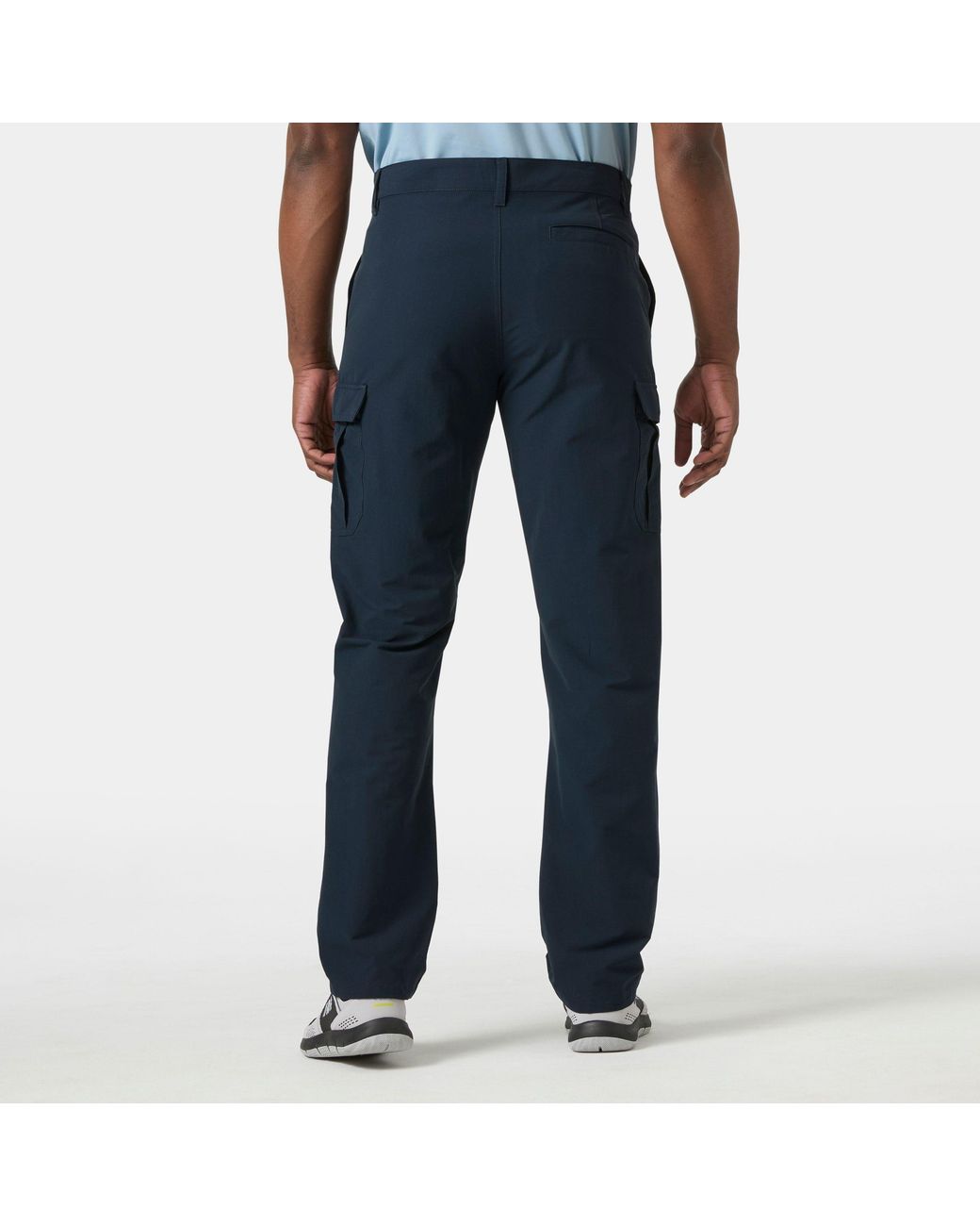 Helly Hansen Blue Quick-Dry Cargo Pants for men