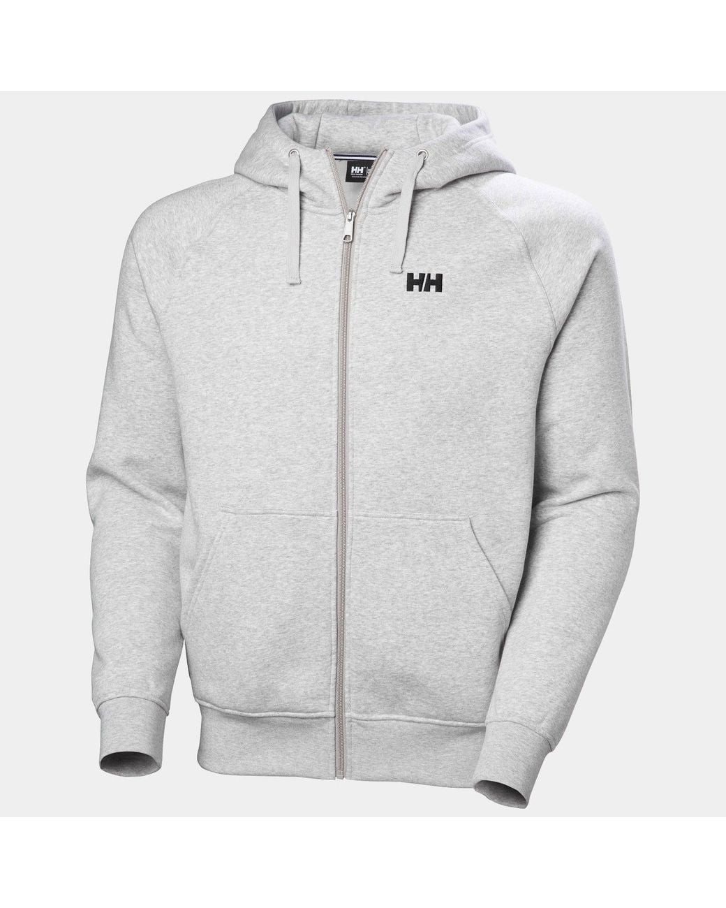 Elevate Full-Zip Felpa Con Cappuccio Nero di Helly Hansen in Black da Uomo
