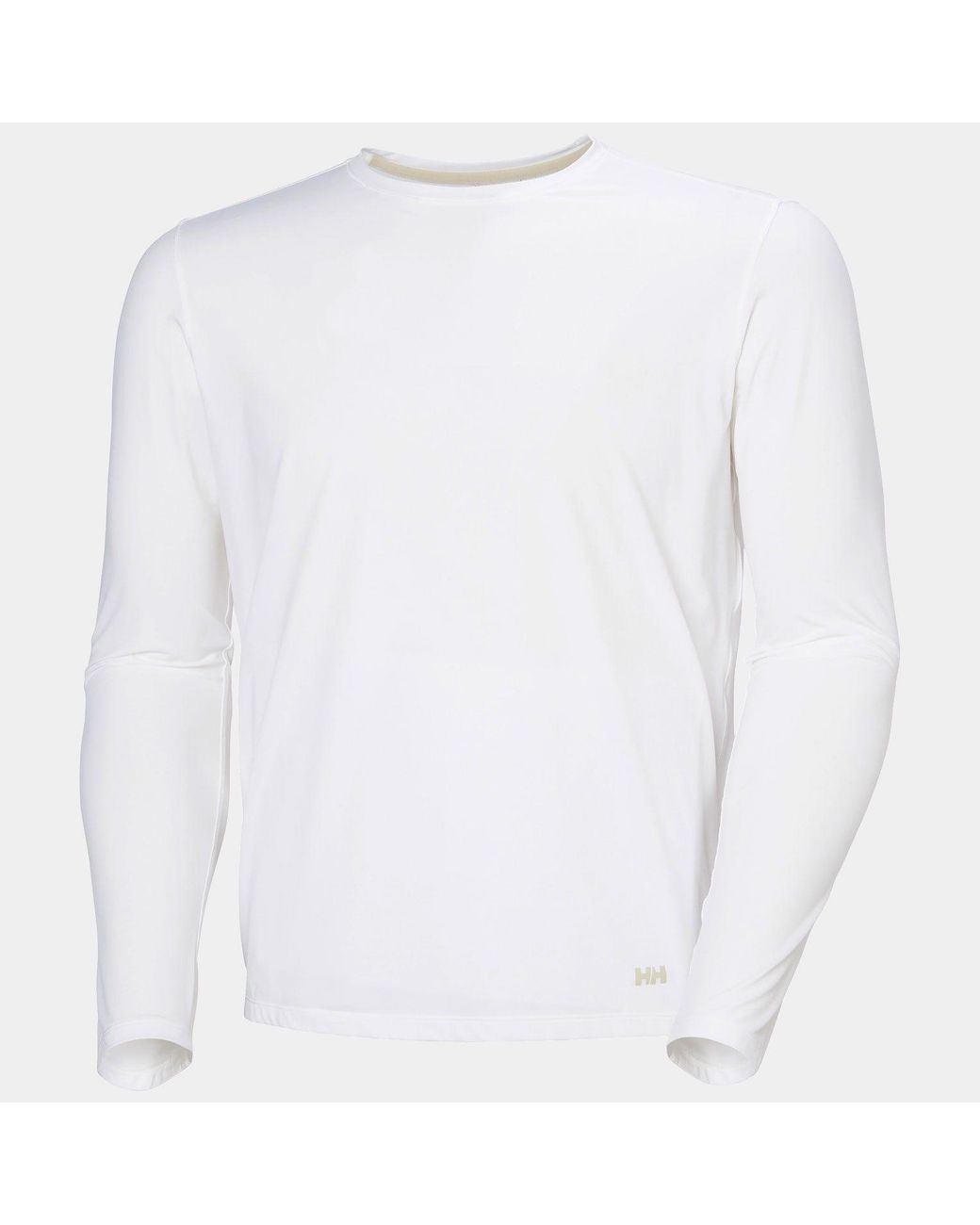 Helly Hansen White Shine Long Sleeve Crew for men