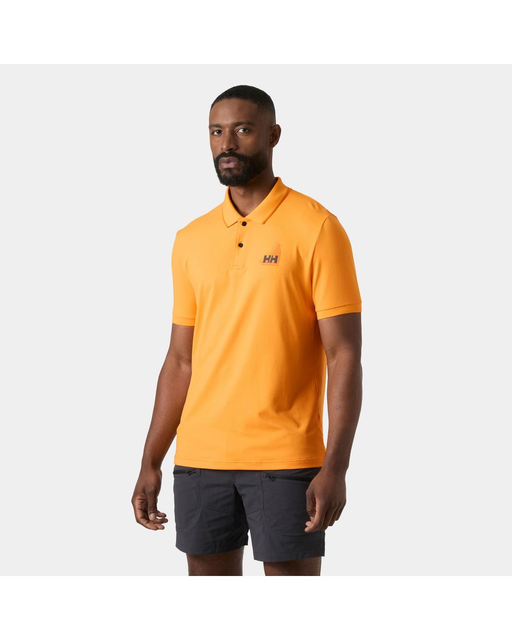 Helly Hansen Orange Hp Figari Polo for men