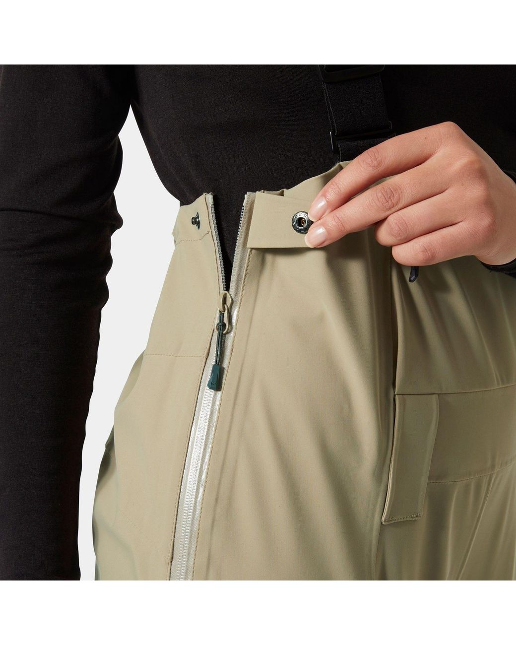 Helly Hansen Green Verglas Backcountry Ski Bib Trousers