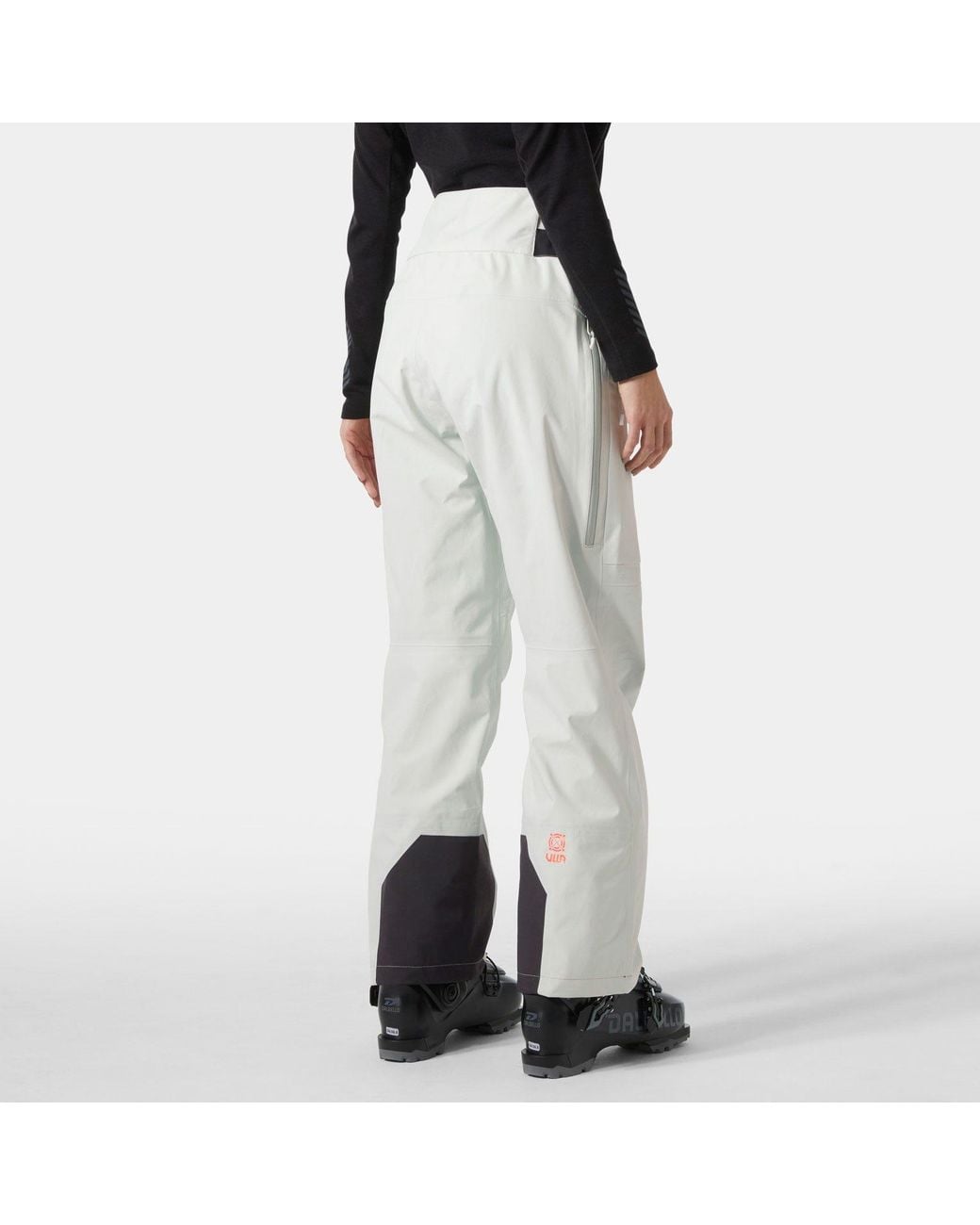 Helly Hansen White Sogn Shell Ski Pants for men