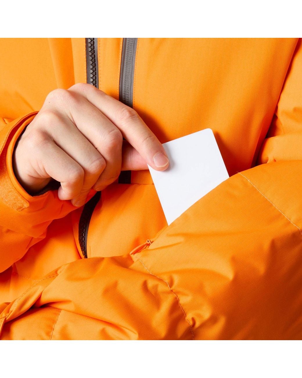 Helly Hansen Orange Kvitfjell Race Puffy Ski Jacket for men
