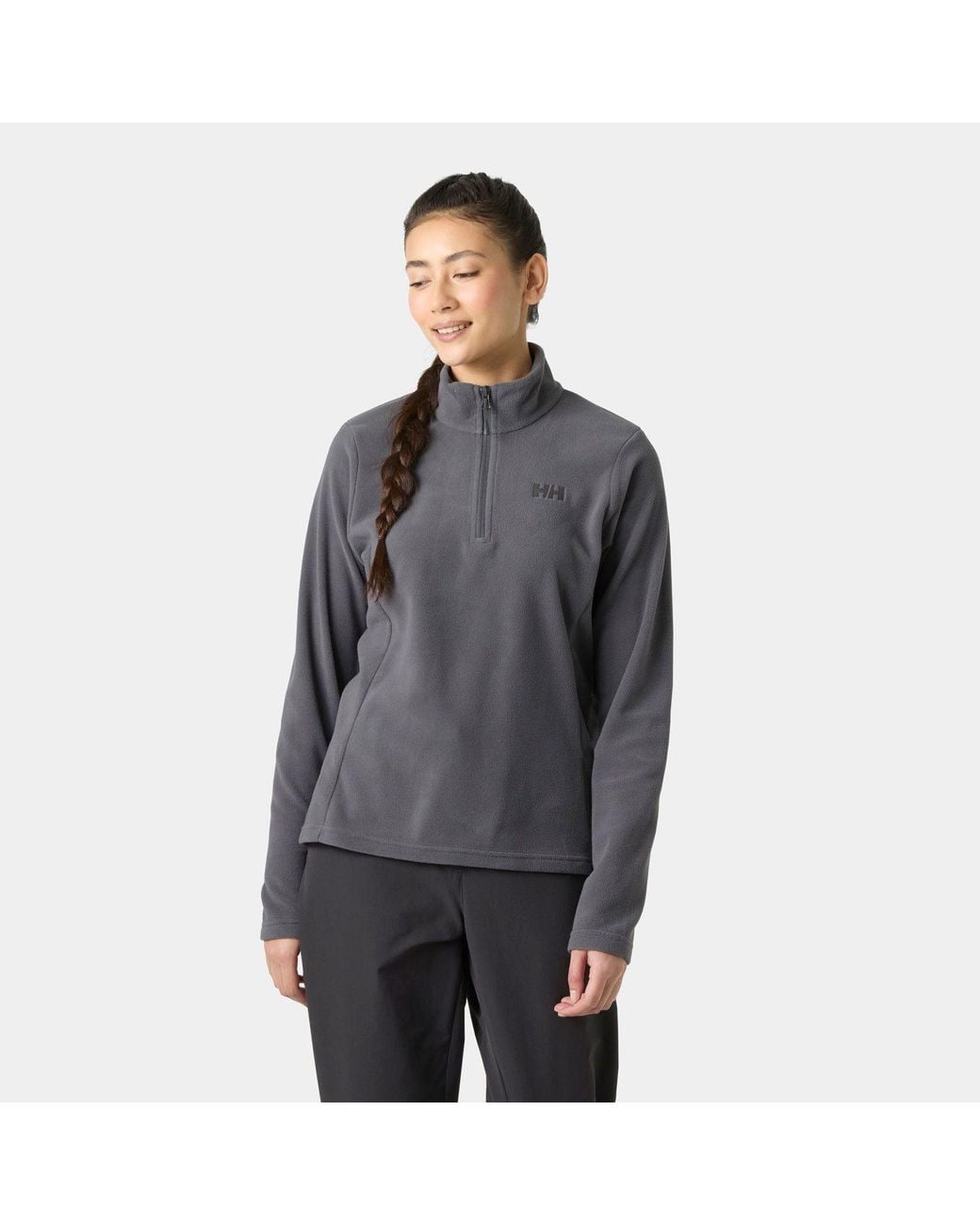 Helly Hansen Gray Daybreaker Half-Zip Fleece