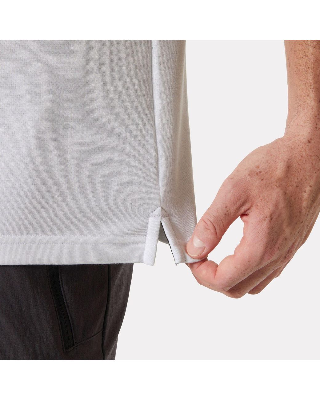 Helly Hansen White Hp Half-Zip Polo for men