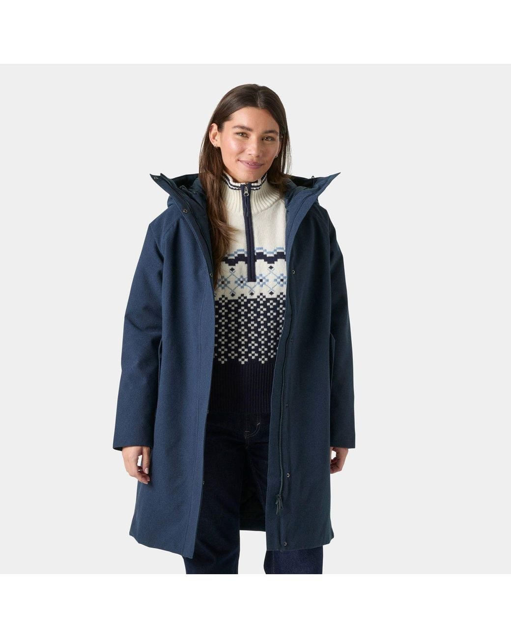 Helly Hansen Blue Frogner Insulated Coat