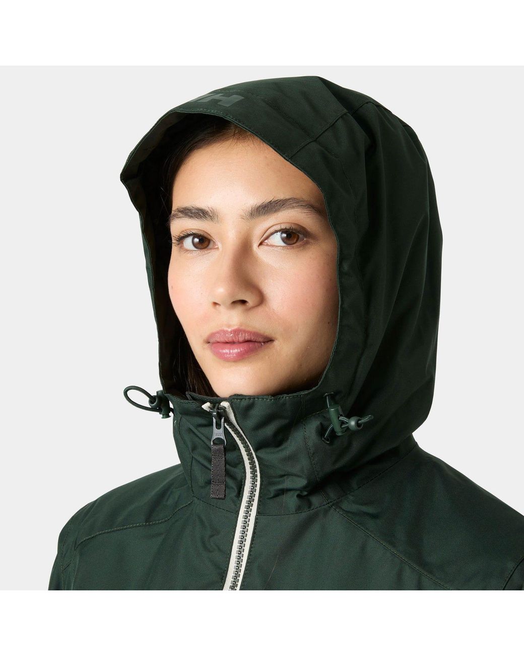 Helly Hansen Green Long Belfast Winter Insulated Jacket