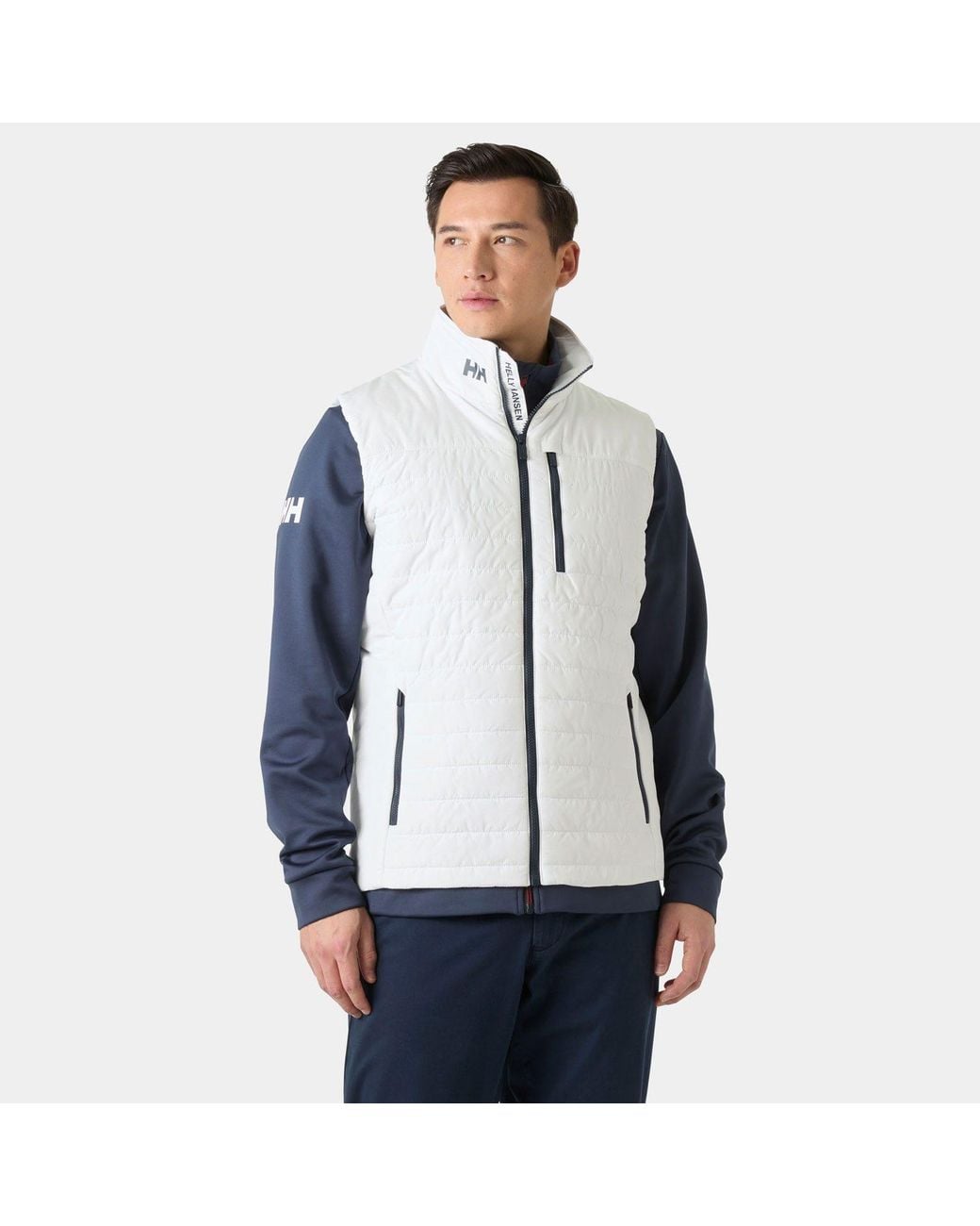 Crew Insulator Vest 2.0 Bianco di Helly Hansen in Blue da Uomo