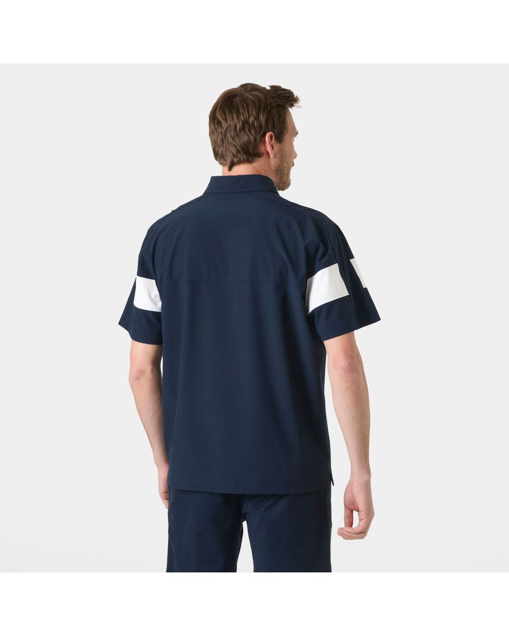 Helly Hansen Blue Levante Quick Dry Half-Zip Short Sleeve for men