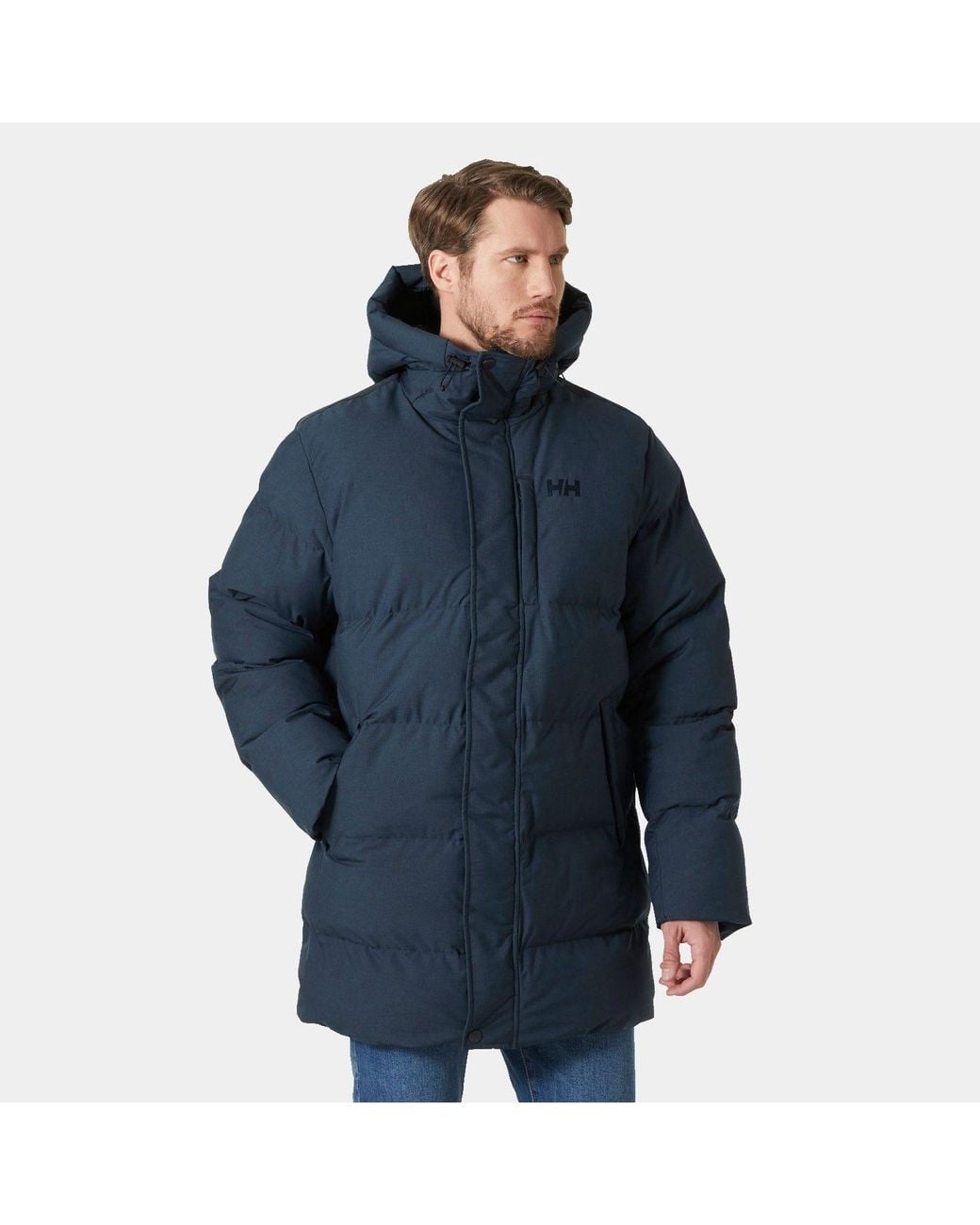 Helly Hansen Blue Alby Puffy Parka for men