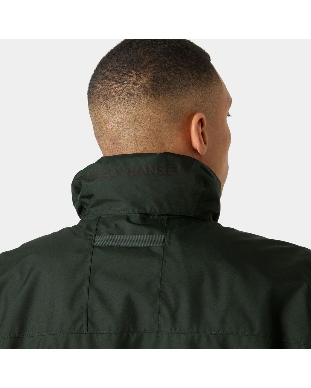 Helly Hansen Green Dubliner Shell Rain Jacket for men