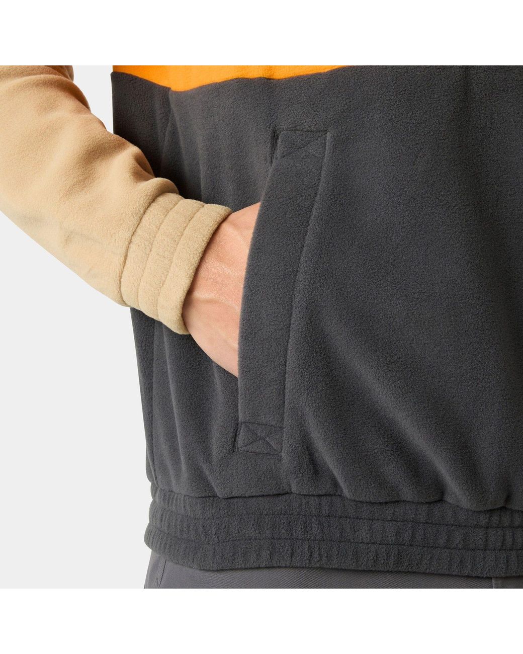 Helly Hansen Gray Daybreaker Hugg Snap Fleece for men