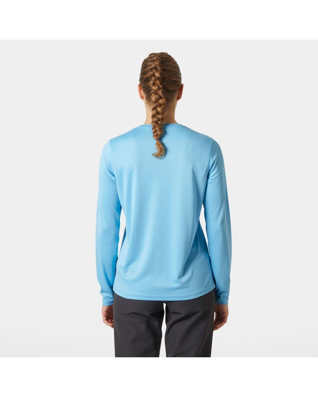 Helly Hansen Blue Tech Crew Long Sleeve 2.0