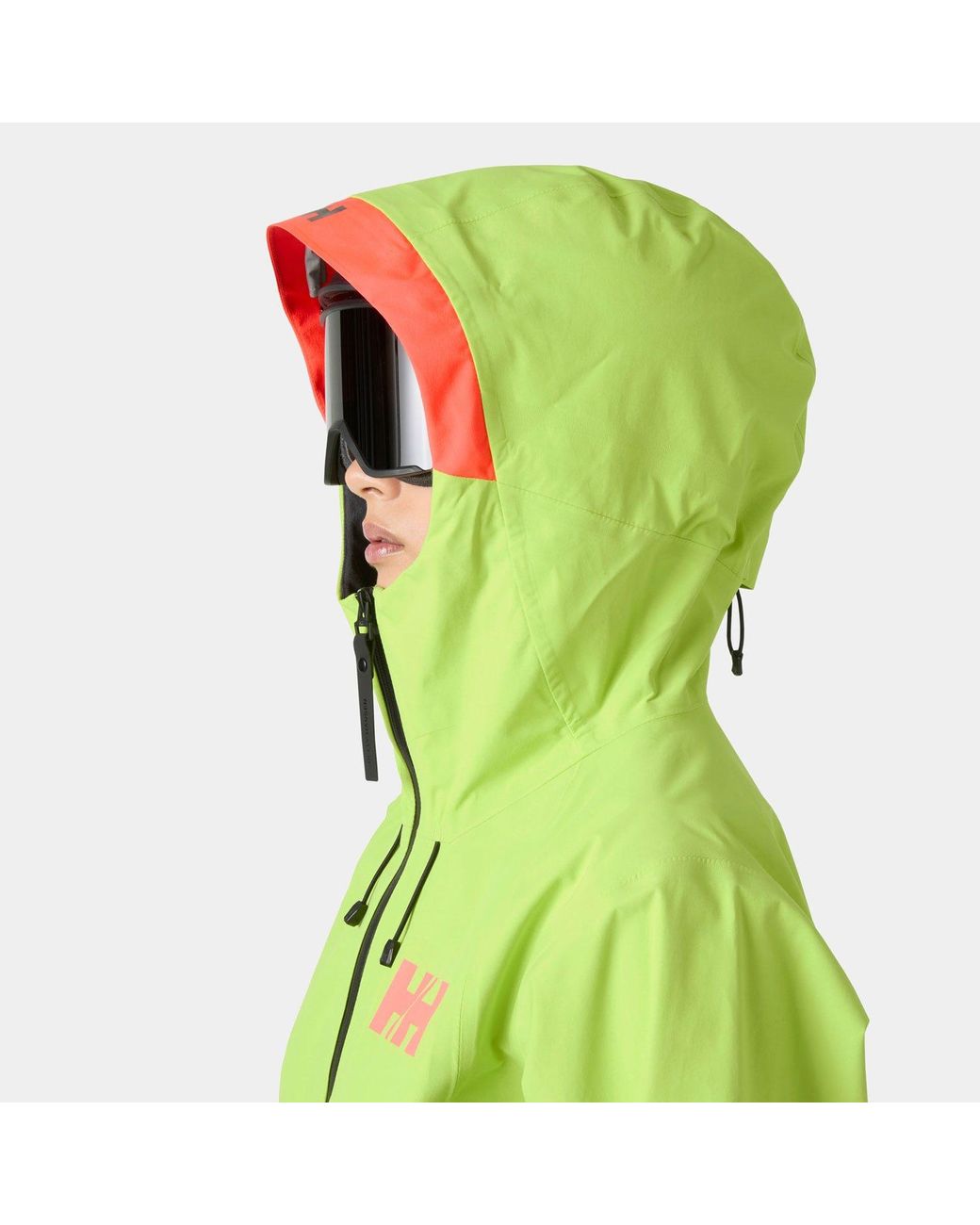 Helly Hansen Green Sogn Shell Ski Jacket