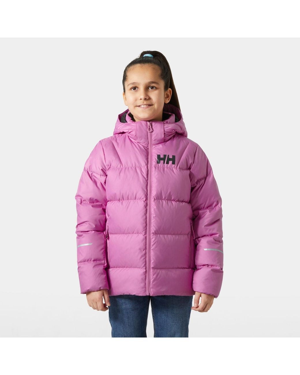 Helly Hansen Pink Juniors' Isfjord Down Winter Jacket 2.0