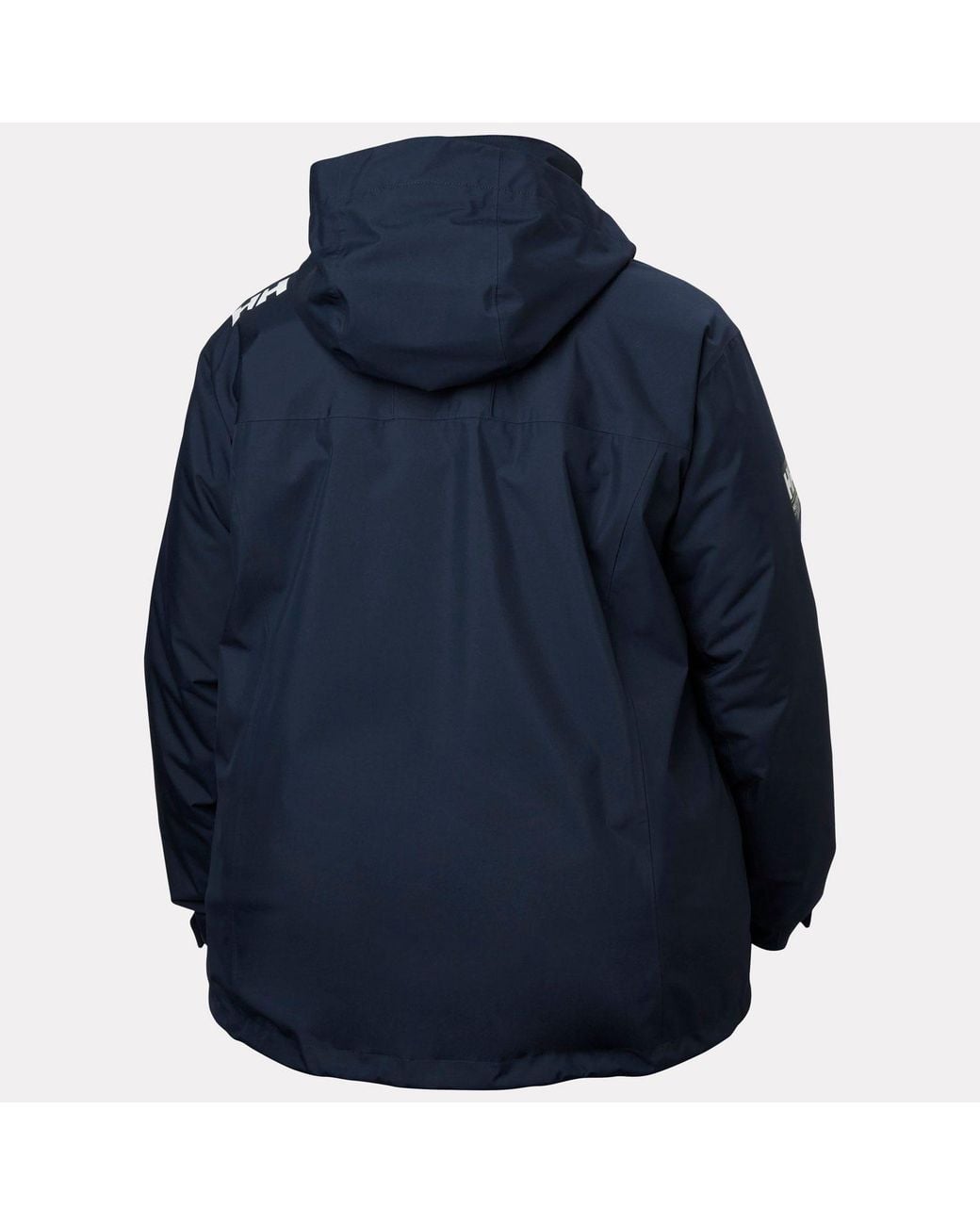 Helly Hansen Blue Hooded Crew Midlayer Plus Jacket 2.0