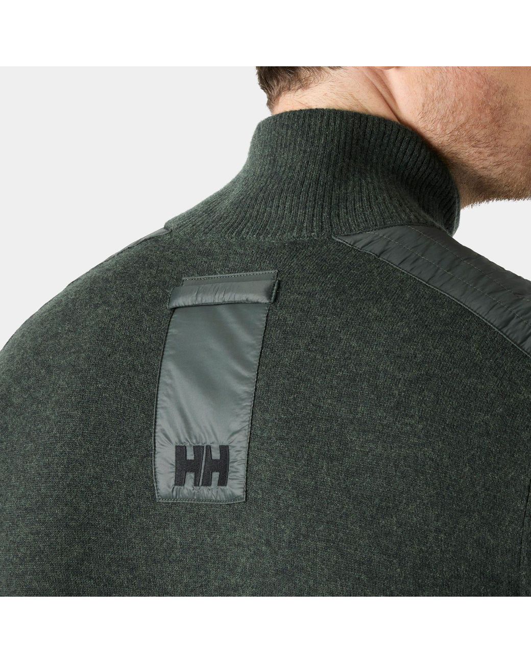 Helly Hansen Green Afton Knitted Half-Zip for men