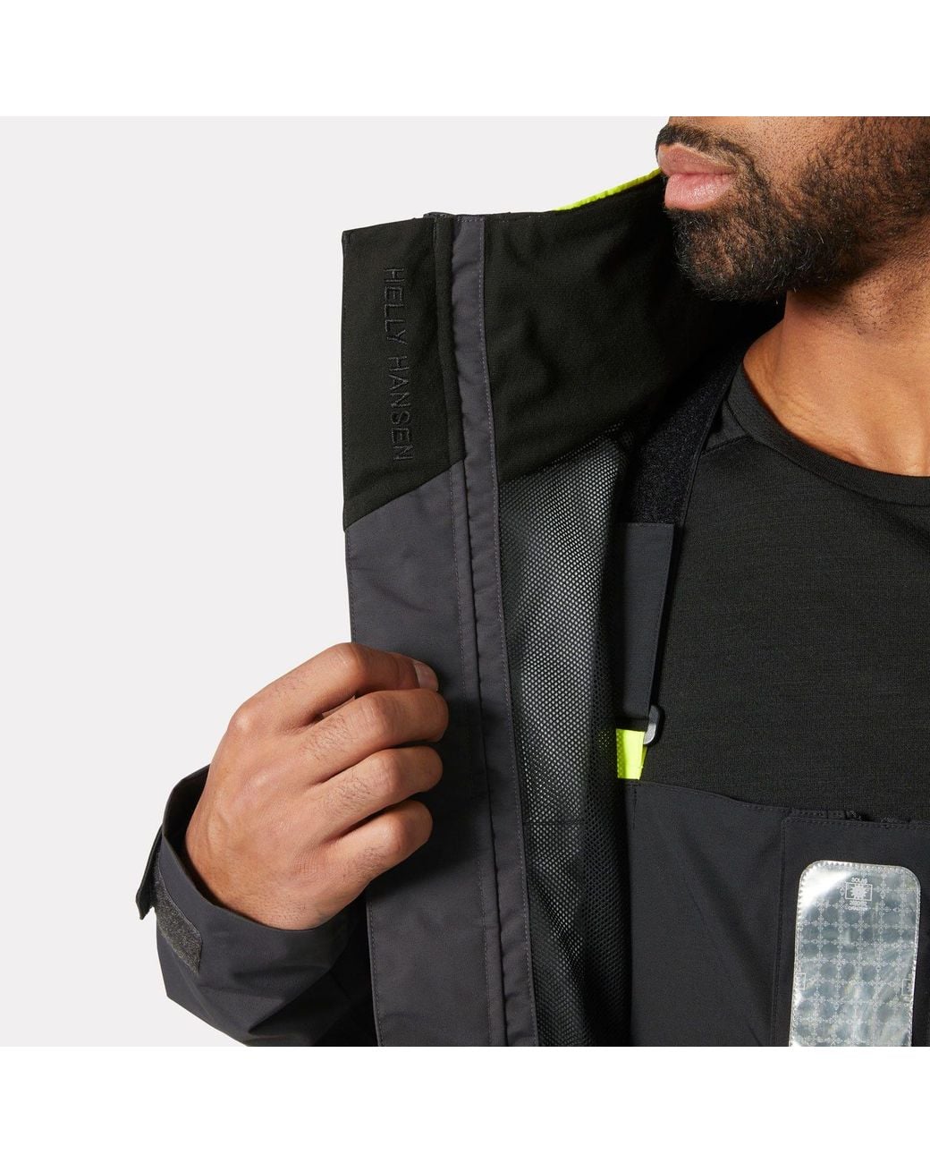 Pier 4.0 Jacket Hombre Helly Hansen de hombre de color Black