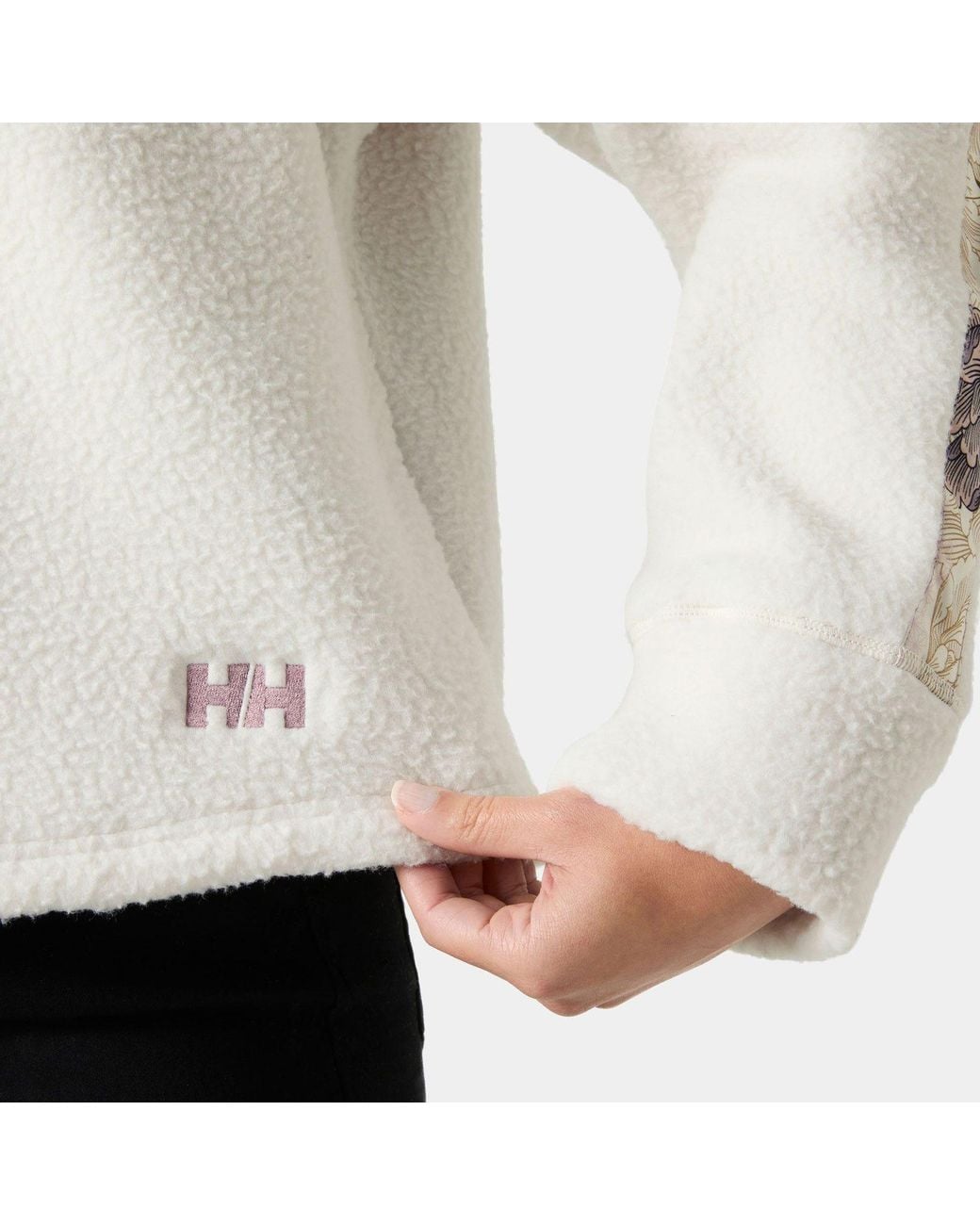 Helly Hansen White Imperial Pile Zip Pullover