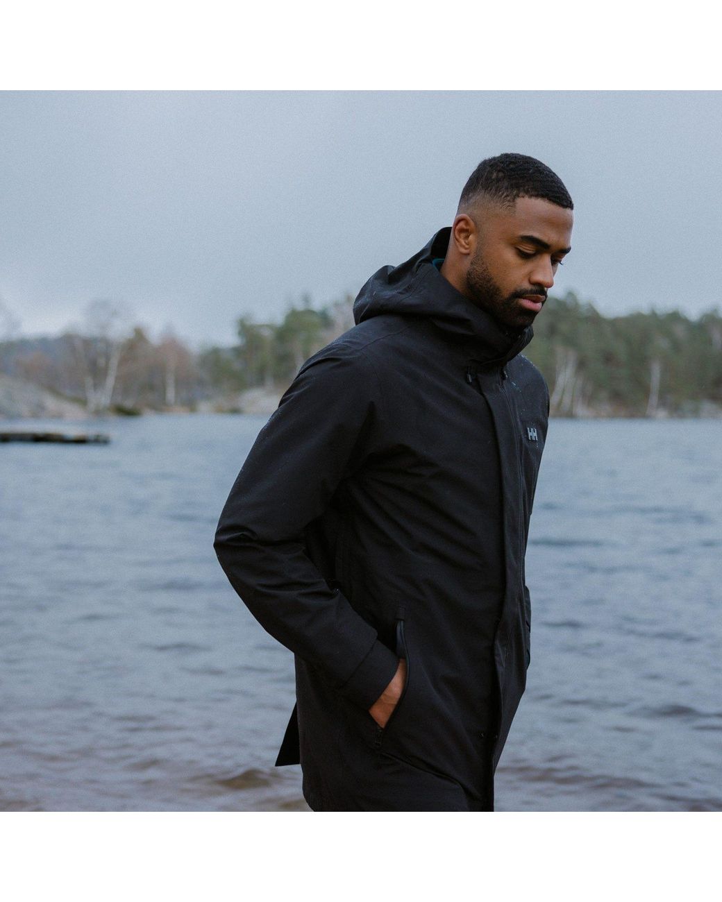 Helly Hansen Black Vika 3-In-1 Coat for men