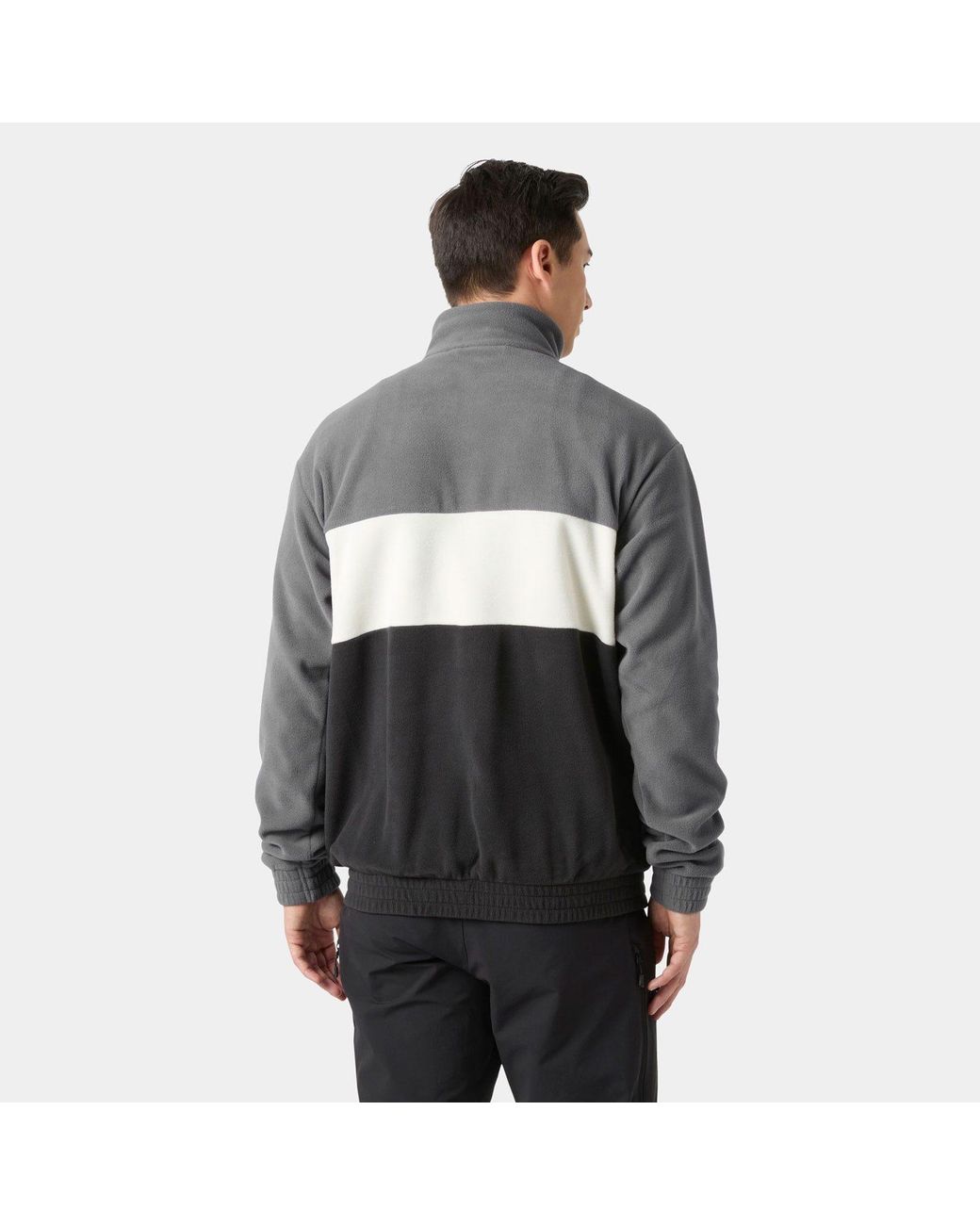 Helly Hansen Gray Daybreaker Hugg Snap Fleece for men