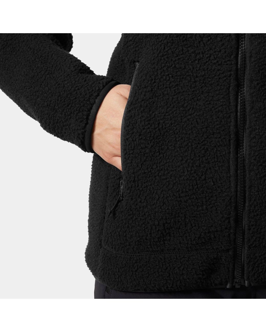Helly Hansen Black Imperial Pile Fleece Block Jacket